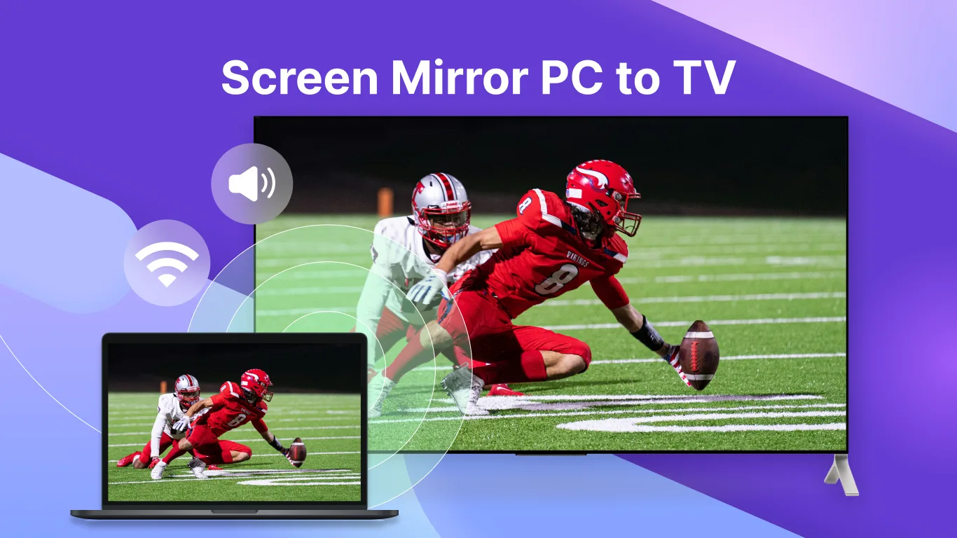 1001TVs: Screen Mirror & File Transfer screenshot 1