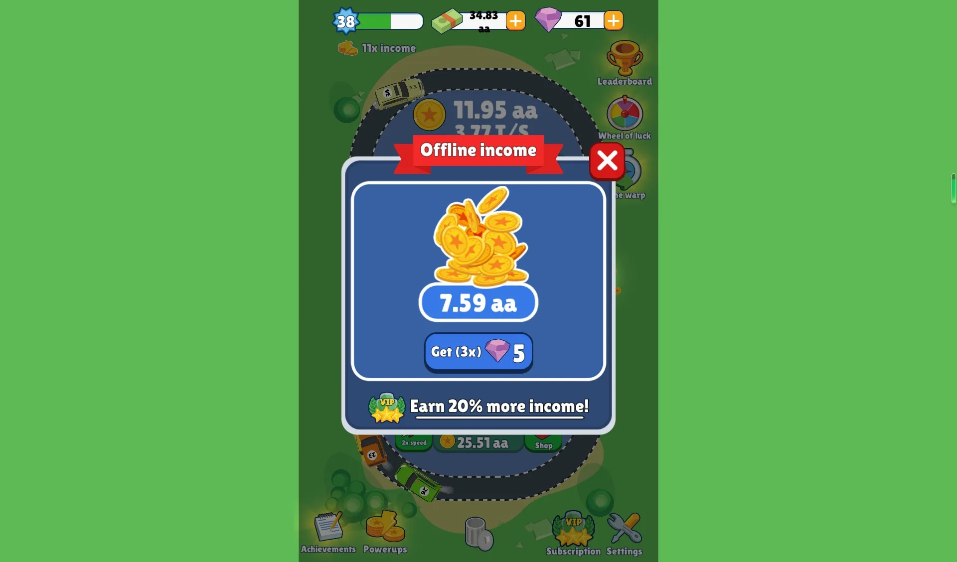 Idle Taxi Tycoon screenshot 1