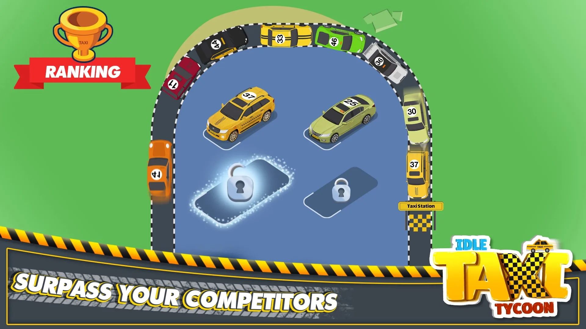Idle Taxi Tycoon screenshot 2