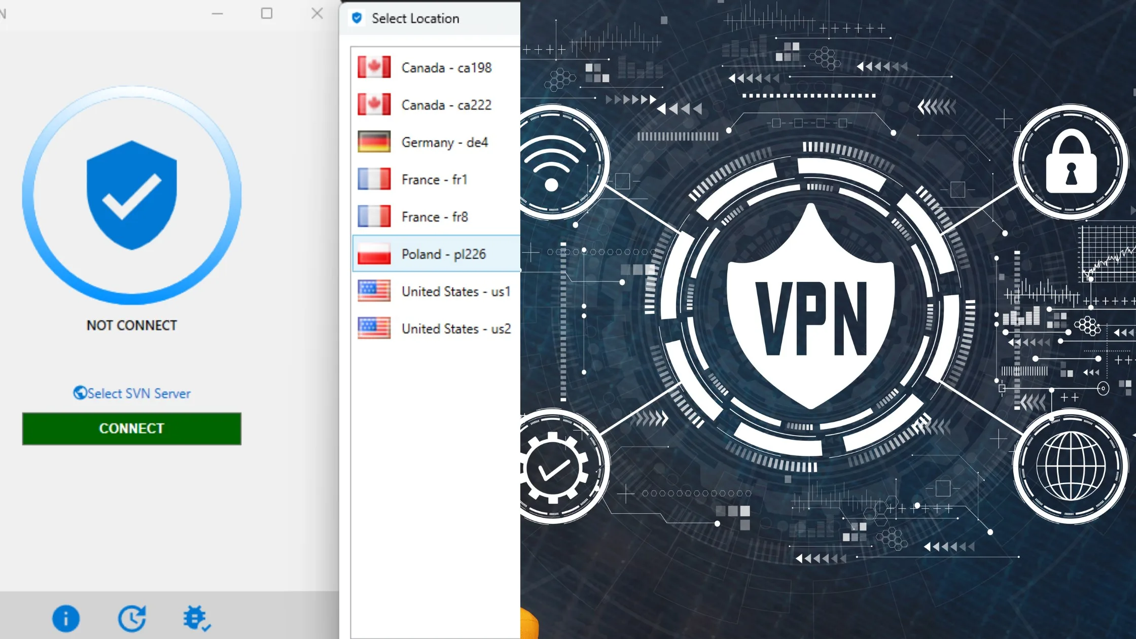 VPN for Windows screenshot 1
