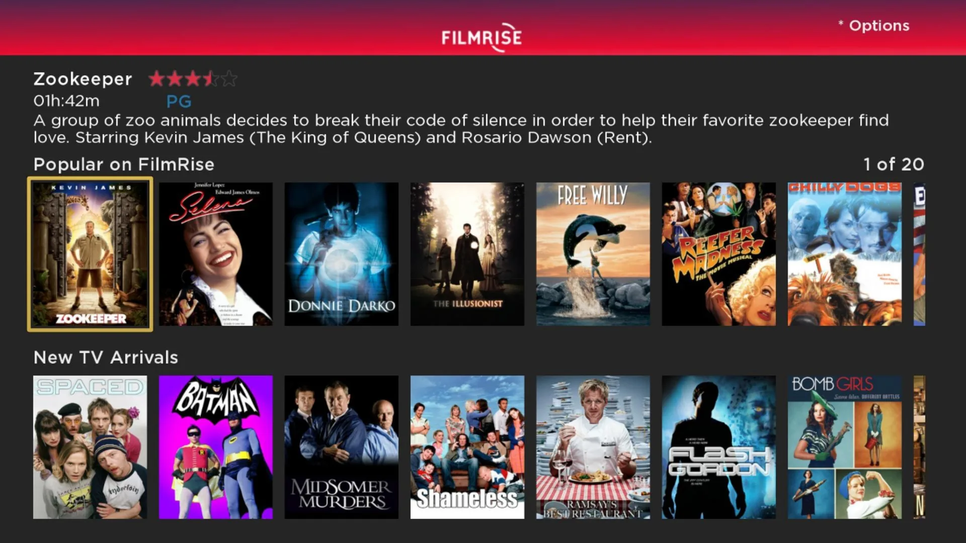FilmRise screenshot 1