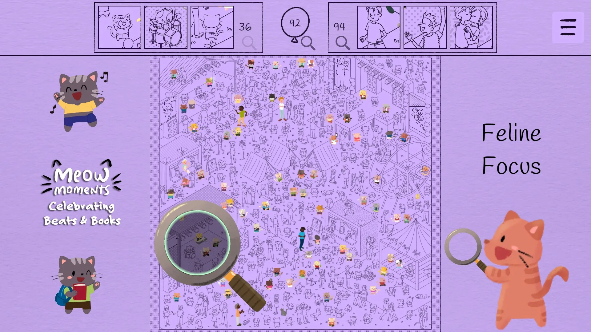 Meow Moments: Celebrating Beats & Books screenshot 3