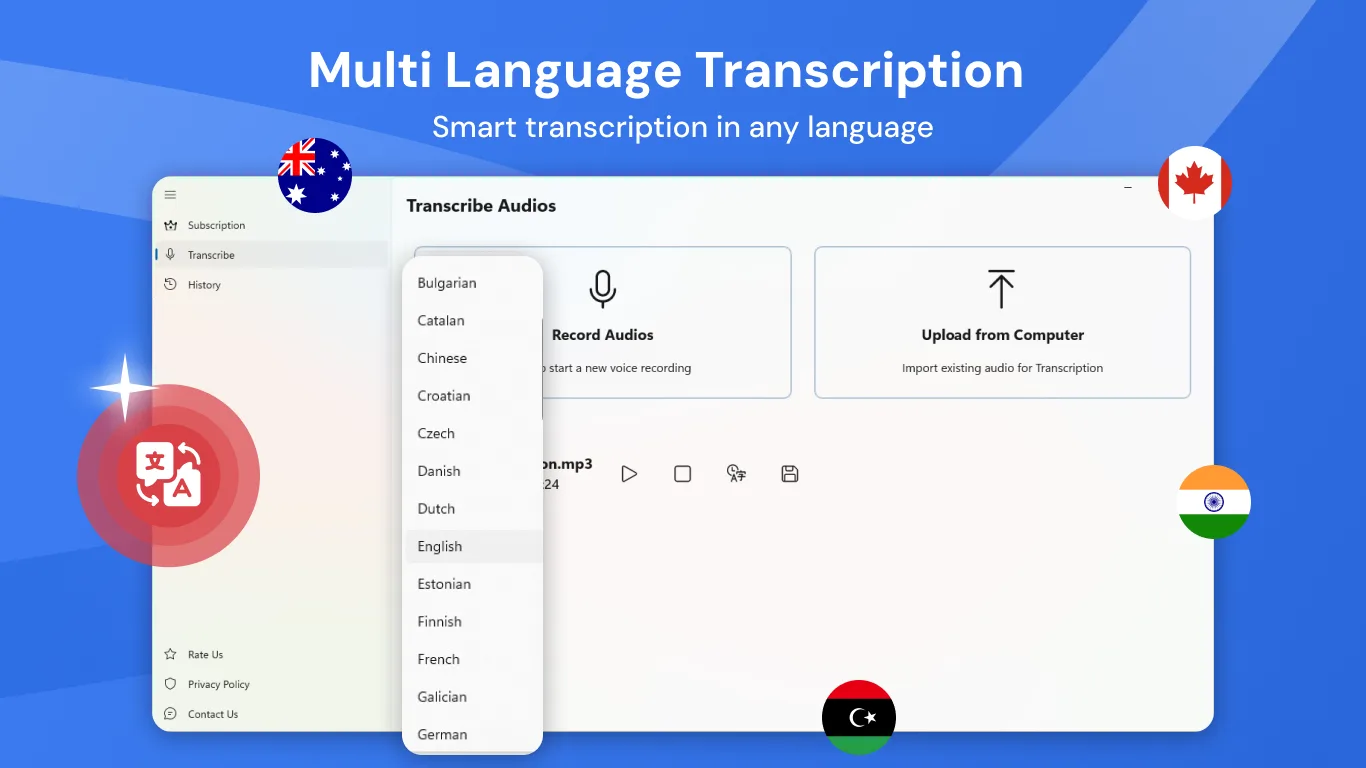 Summary AI Meeting Note Taker - Transcribe Speech to Text screenshot 2