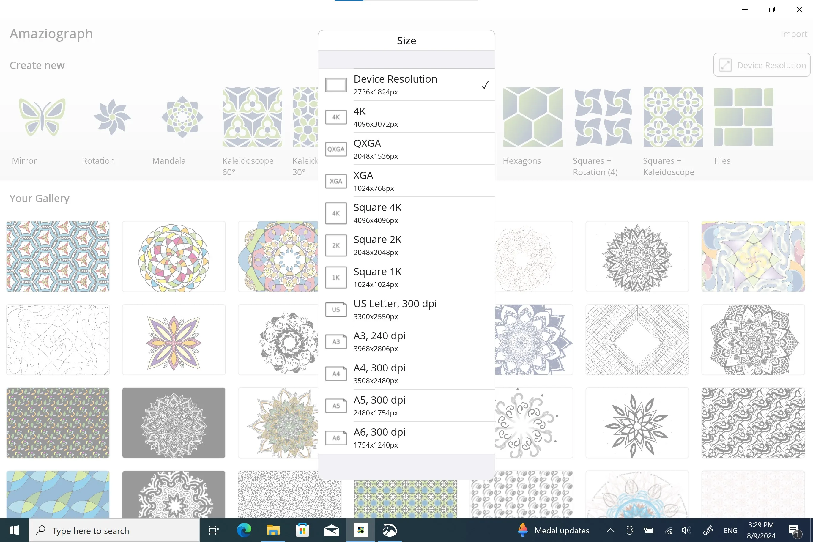 Amaziograph screenshot 4