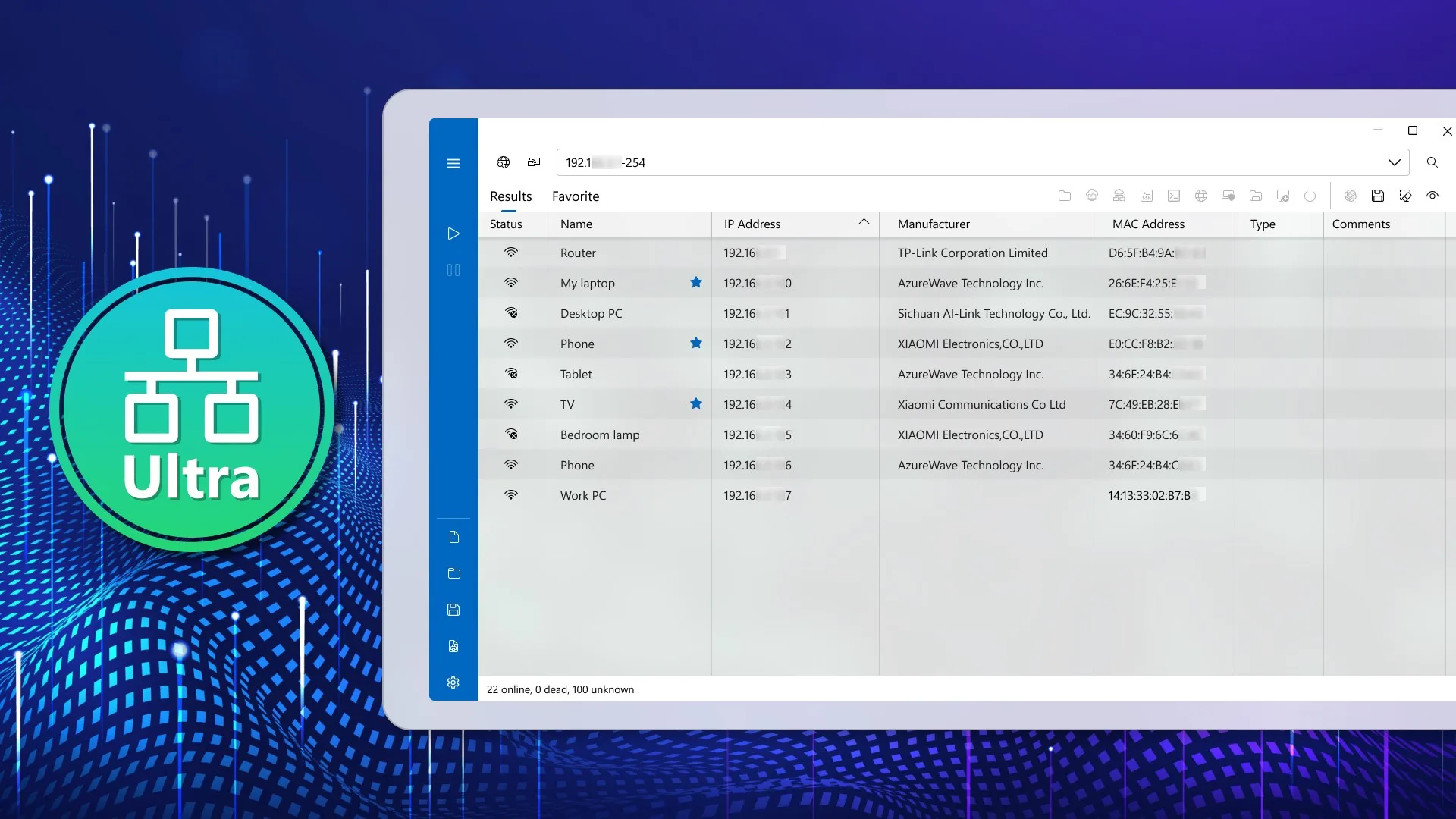 Network Scanner Ultra screenshot 1