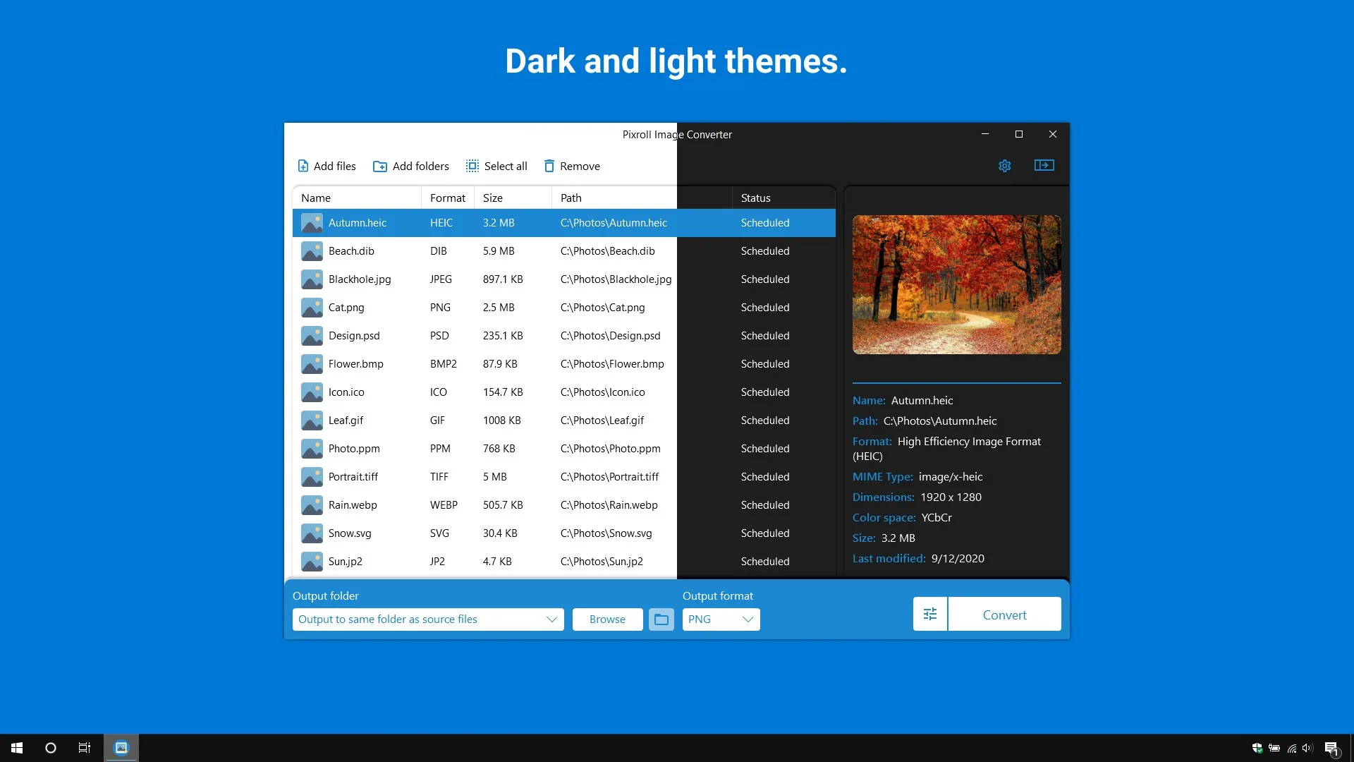 Pixroll Image Converter screenshot 5
