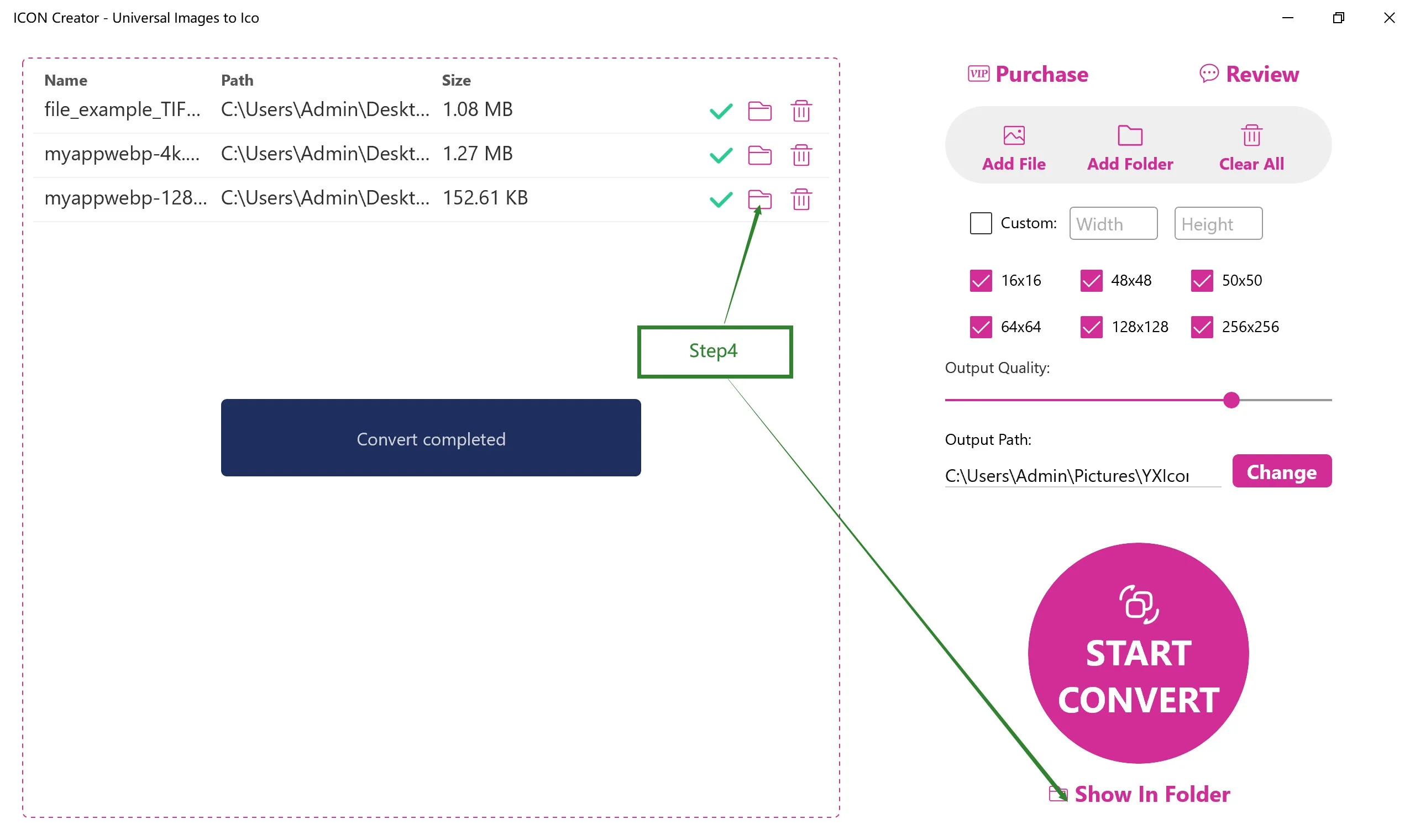 ICON Creator - Universal Images to Ico screenshot 4