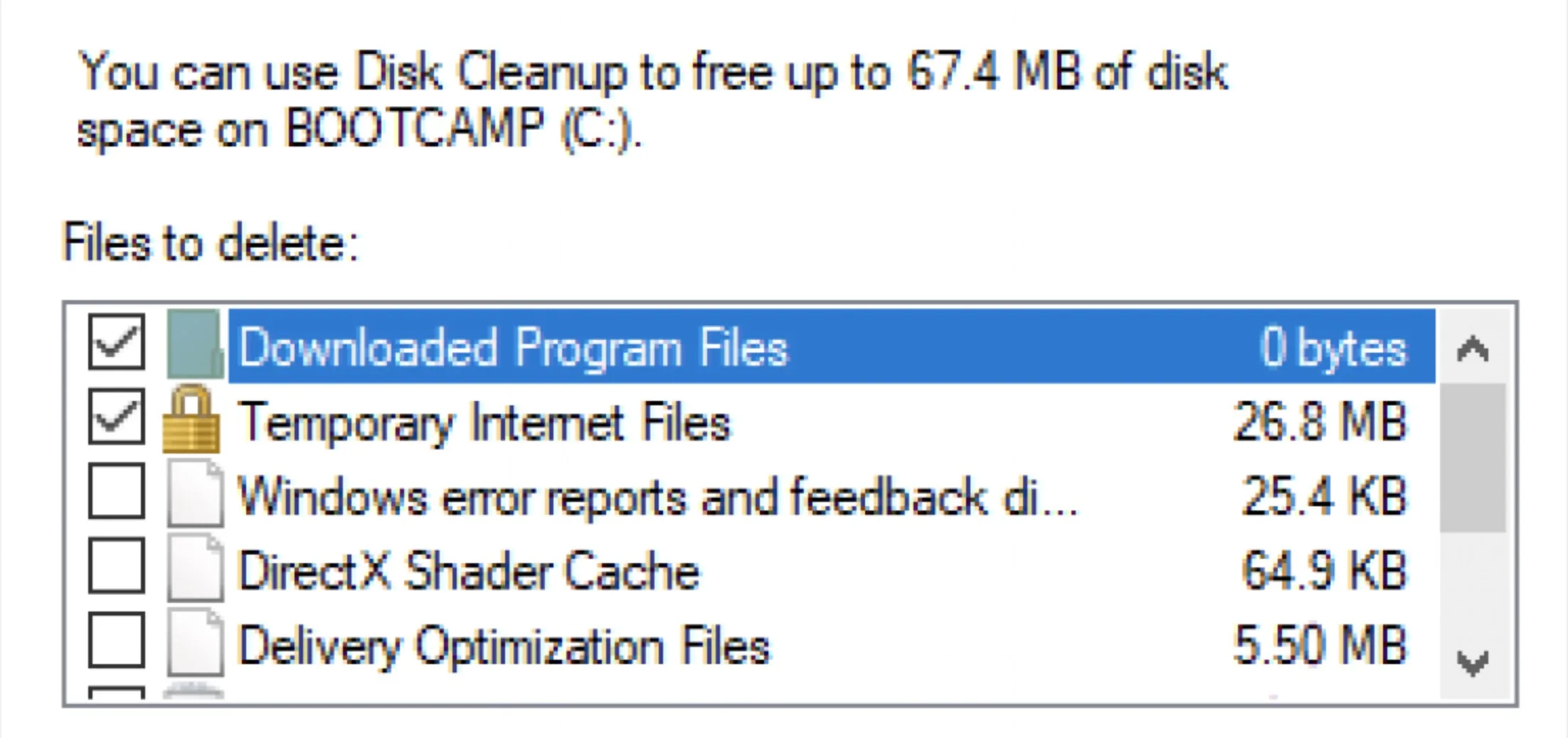 Disk Cleaner Pro screenshot 2