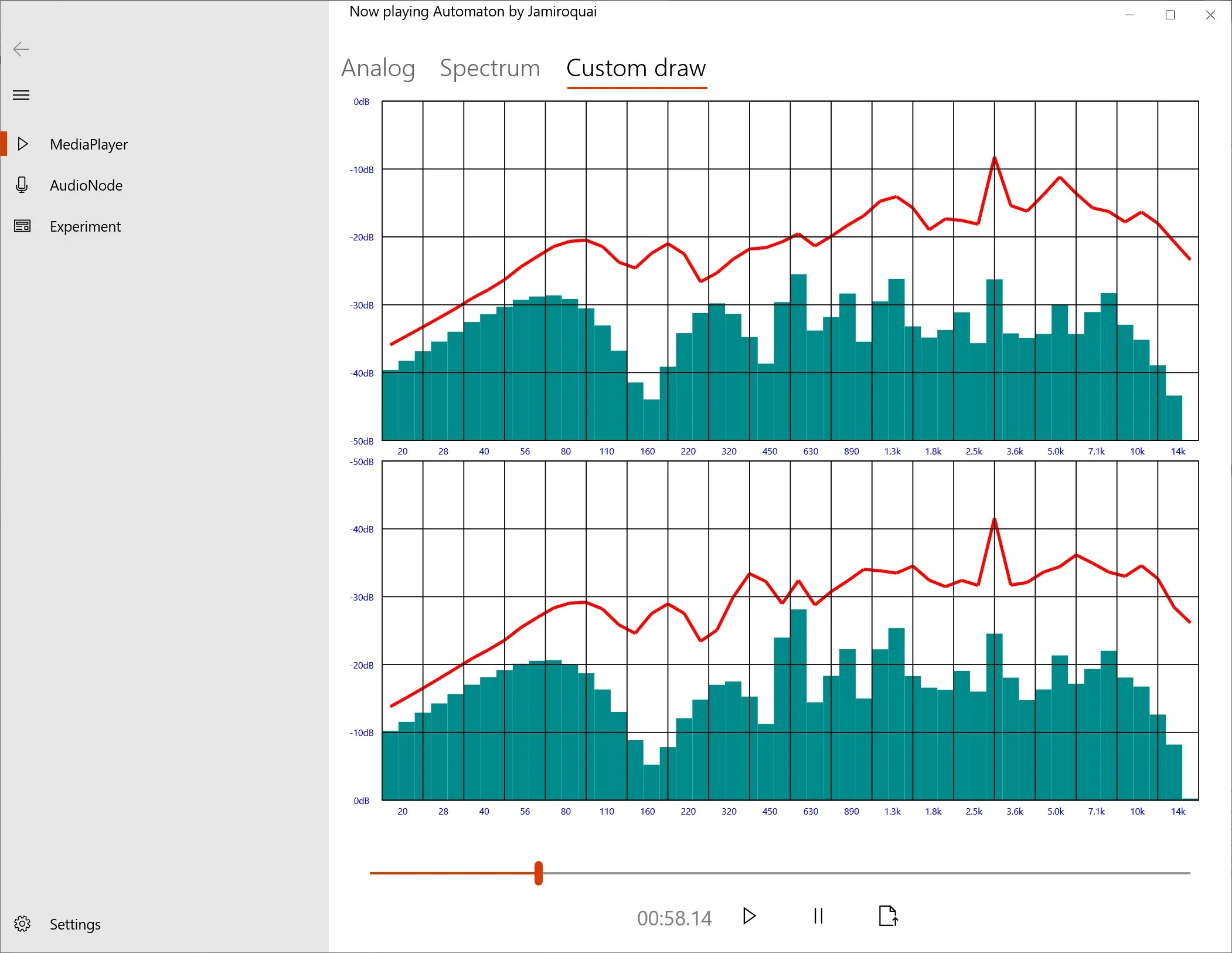 Audio Spectrum Visualizer screenshot 3