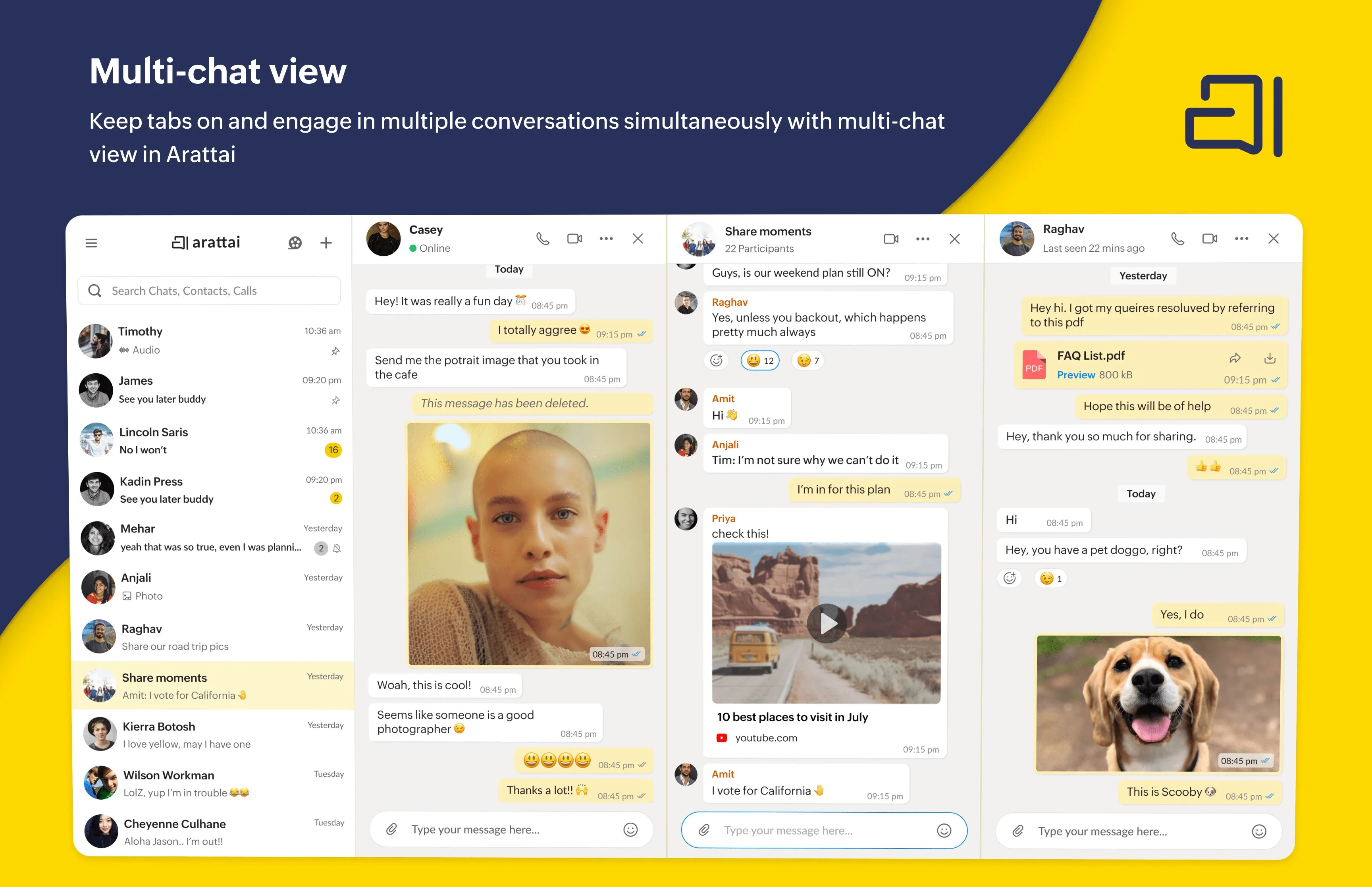 Arattai Messenger screenshot 3