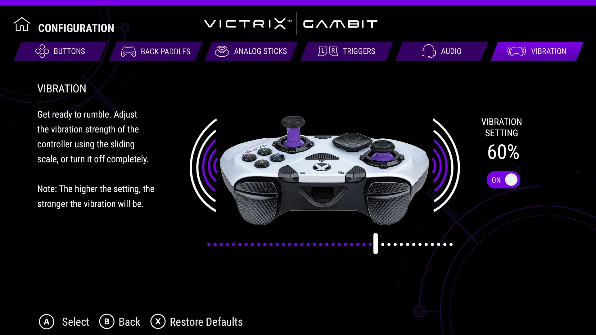 Victrix Control Hub screenshot 5