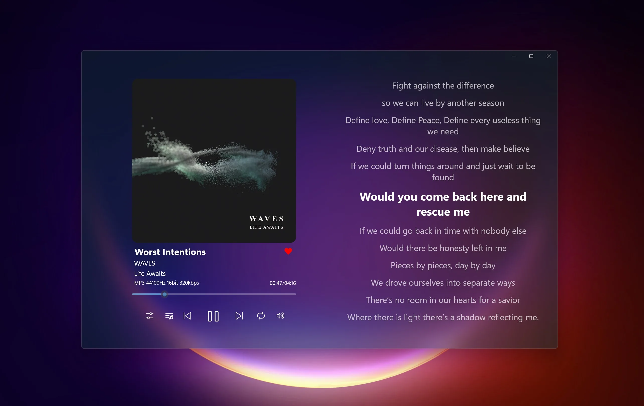 OriginalSound HQ Player screenshot 1