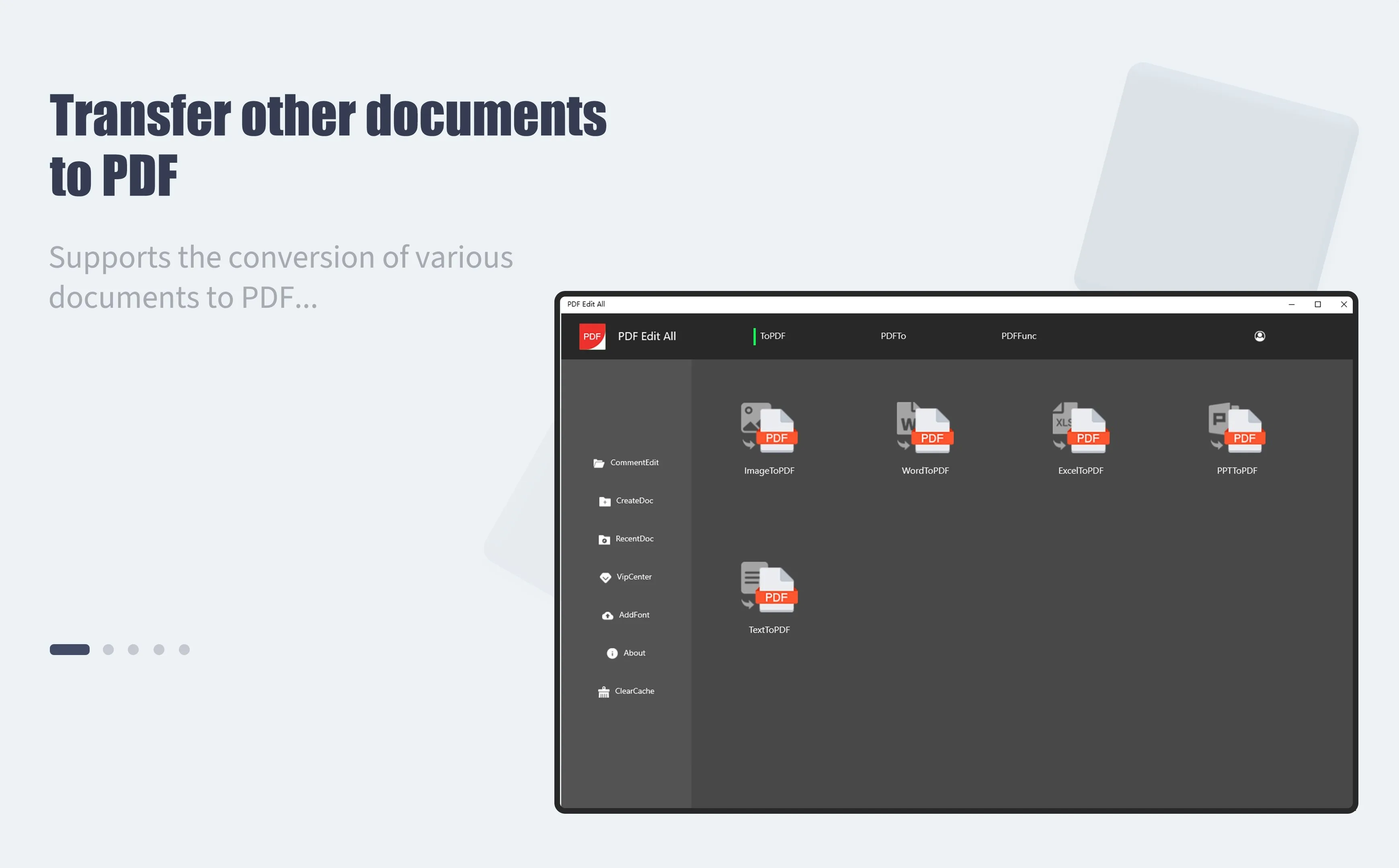 PDF Edit All screenshot 1