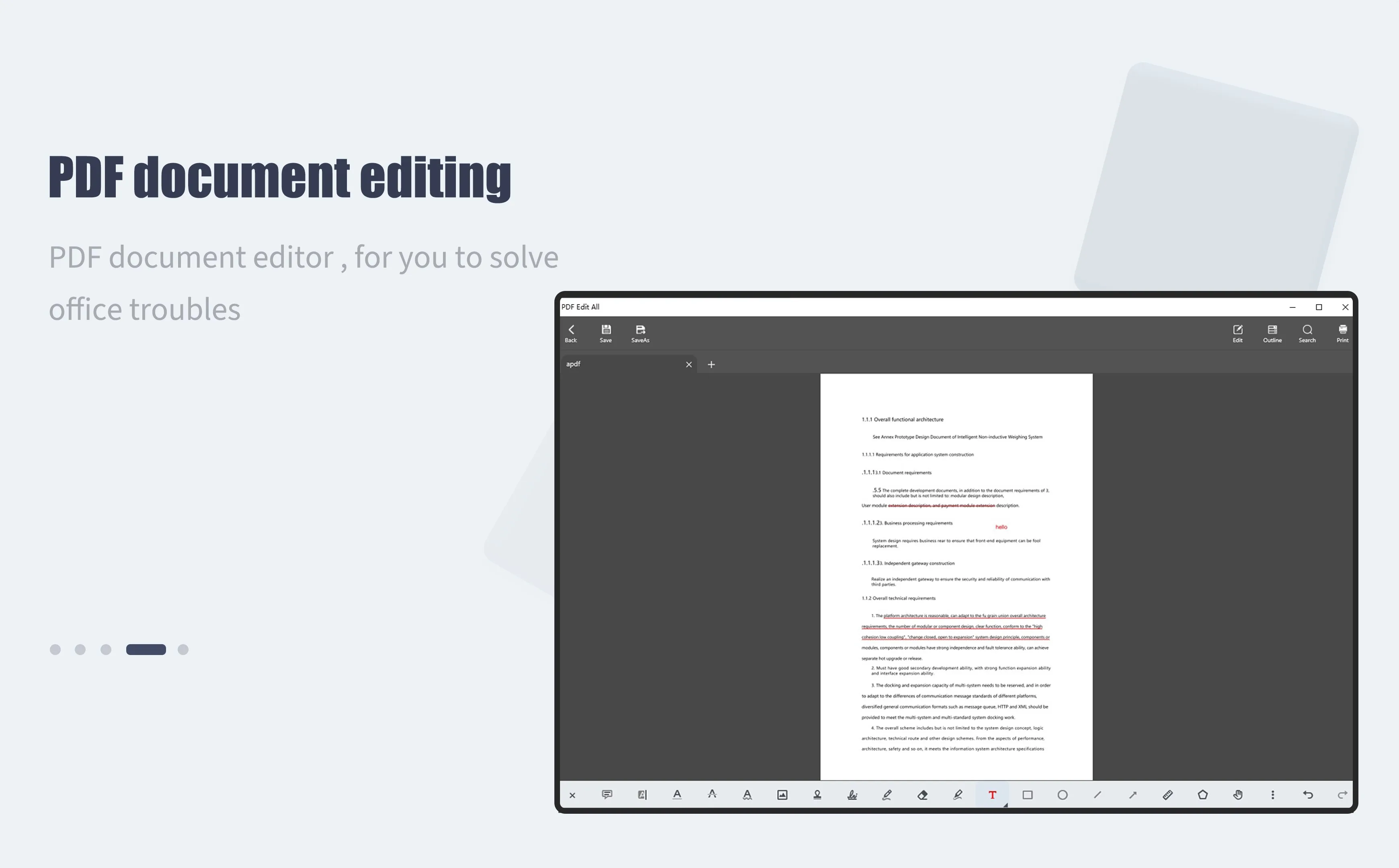 PDF Edit All screenshot 3