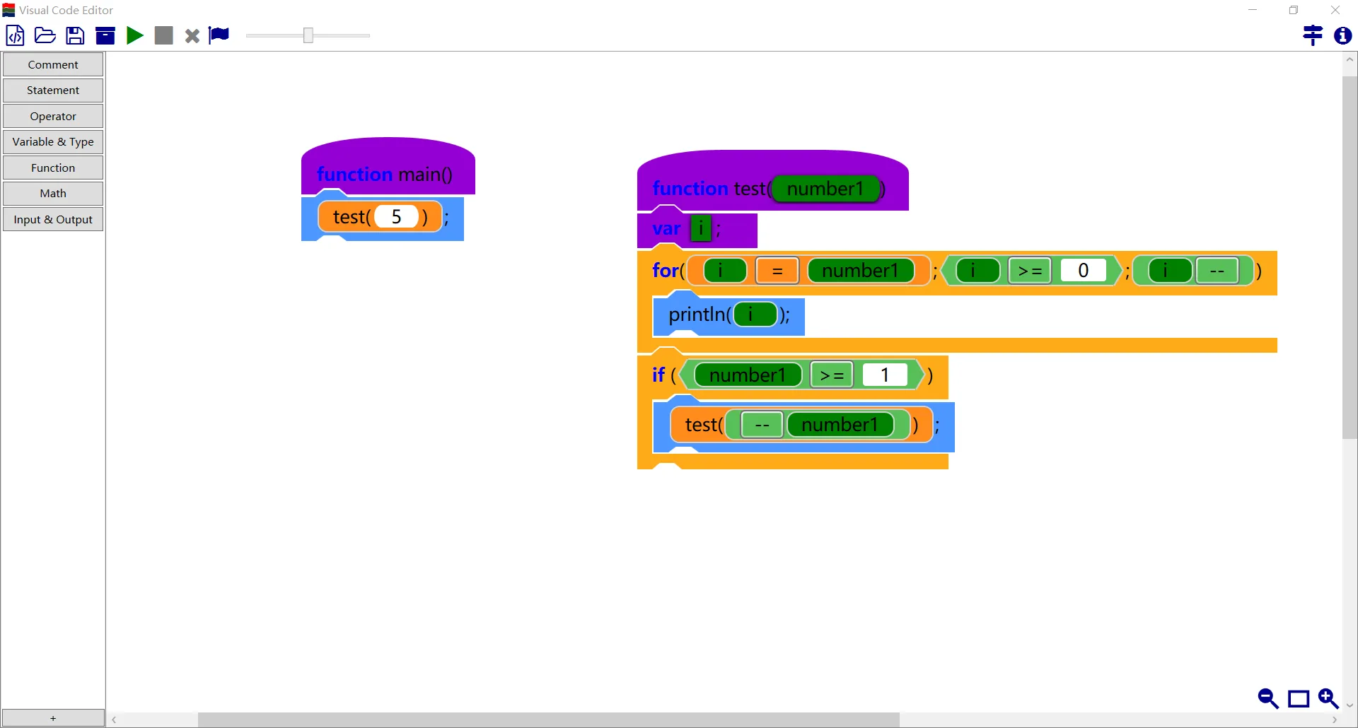 Visual Code Editor screenshot 1