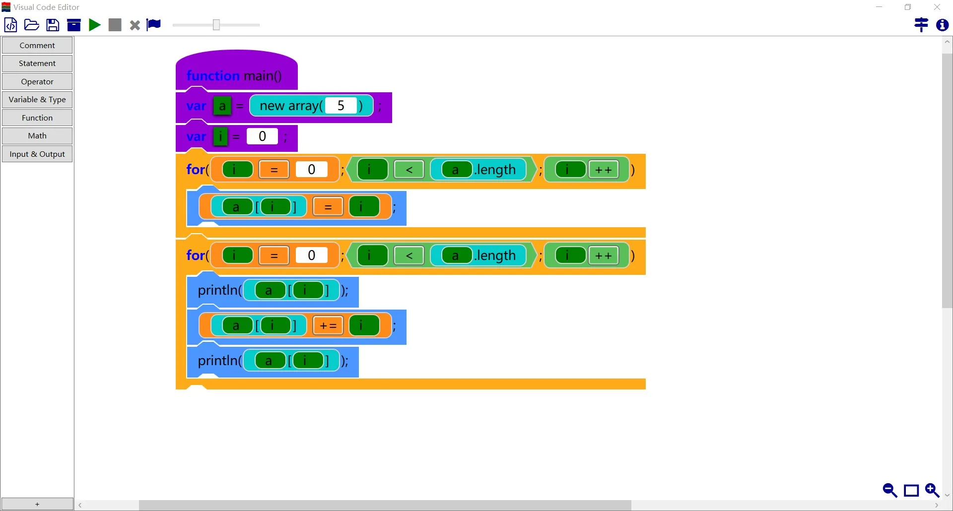 Visual Code Editor screenshot 2