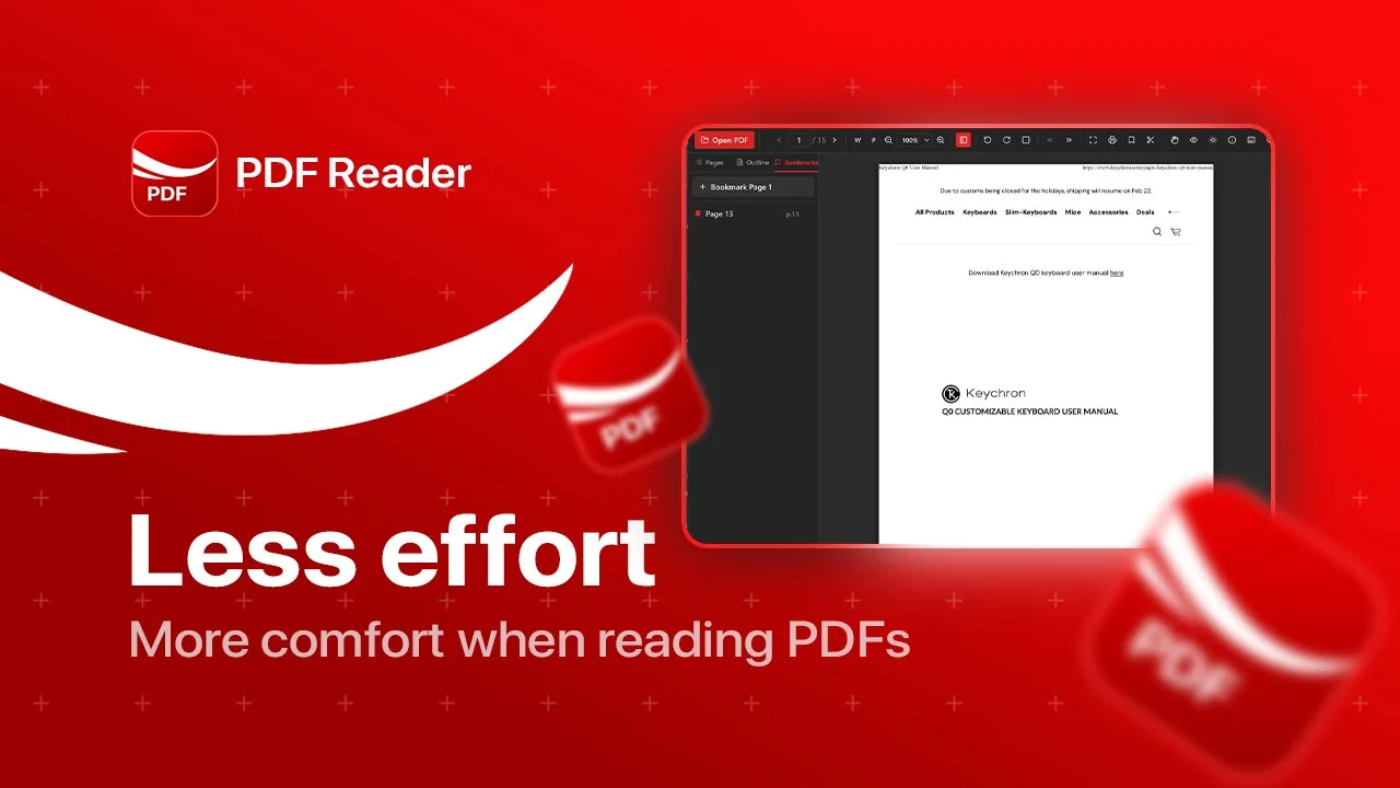 PDF Reader` screenshot 3