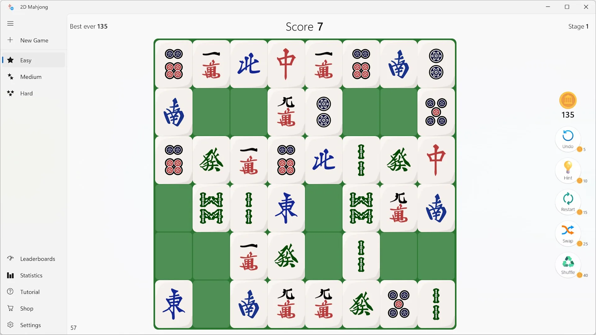 2D Mahjong screenshot 1