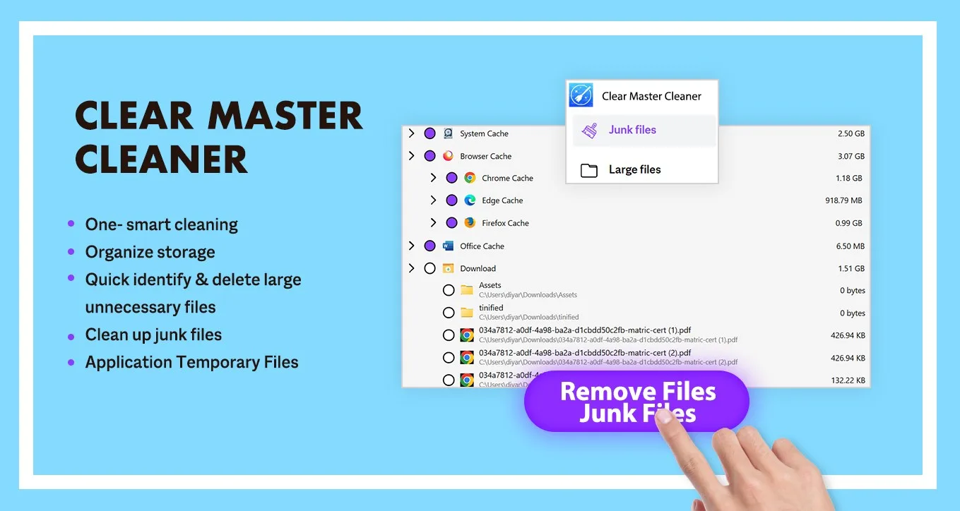 Clear Master Cleaner screenshot 5
