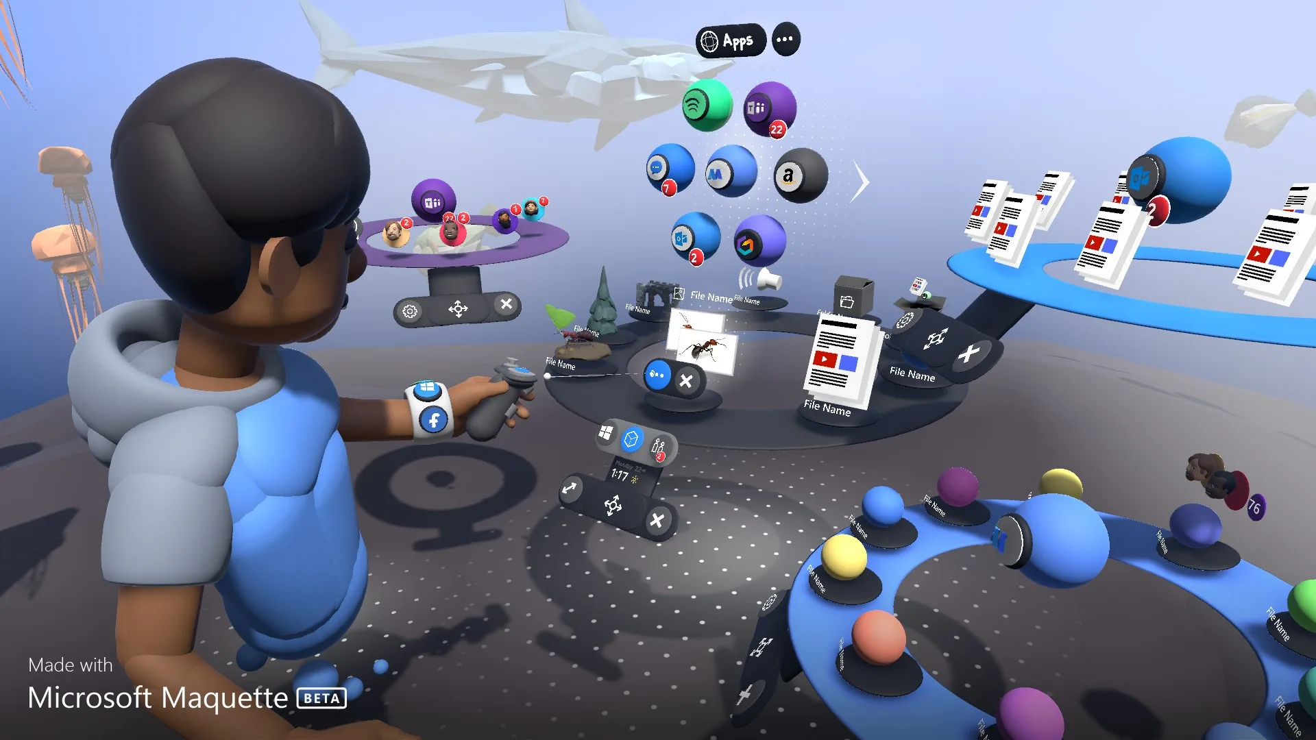 Microsoft Maquette screenshot 3