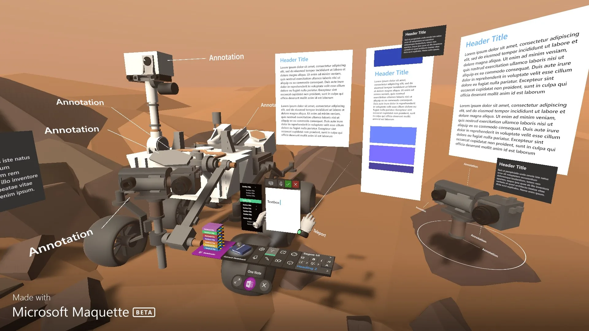 Microsoft Maquette screenshot 4