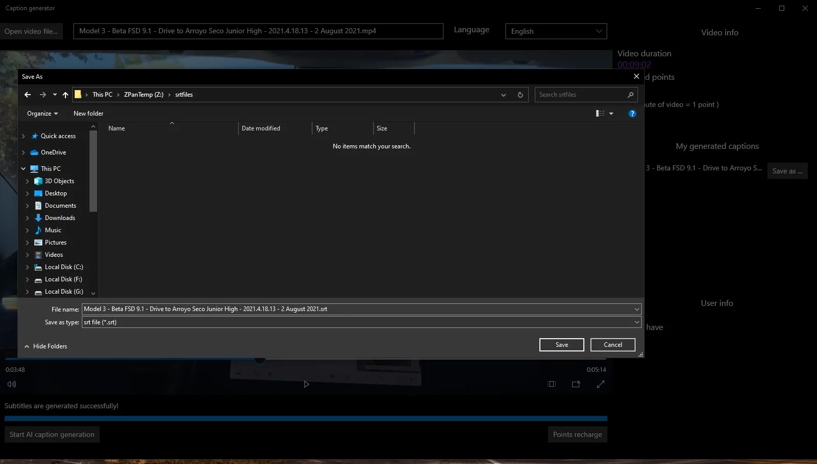Subtitle Generator screenshot 5