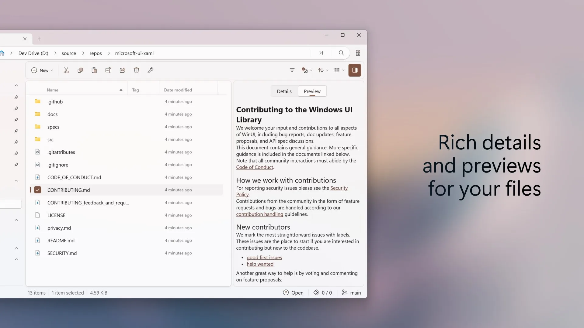Files App screenshot 1