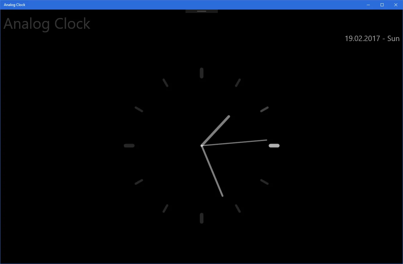 Analog Clock screenshot 3