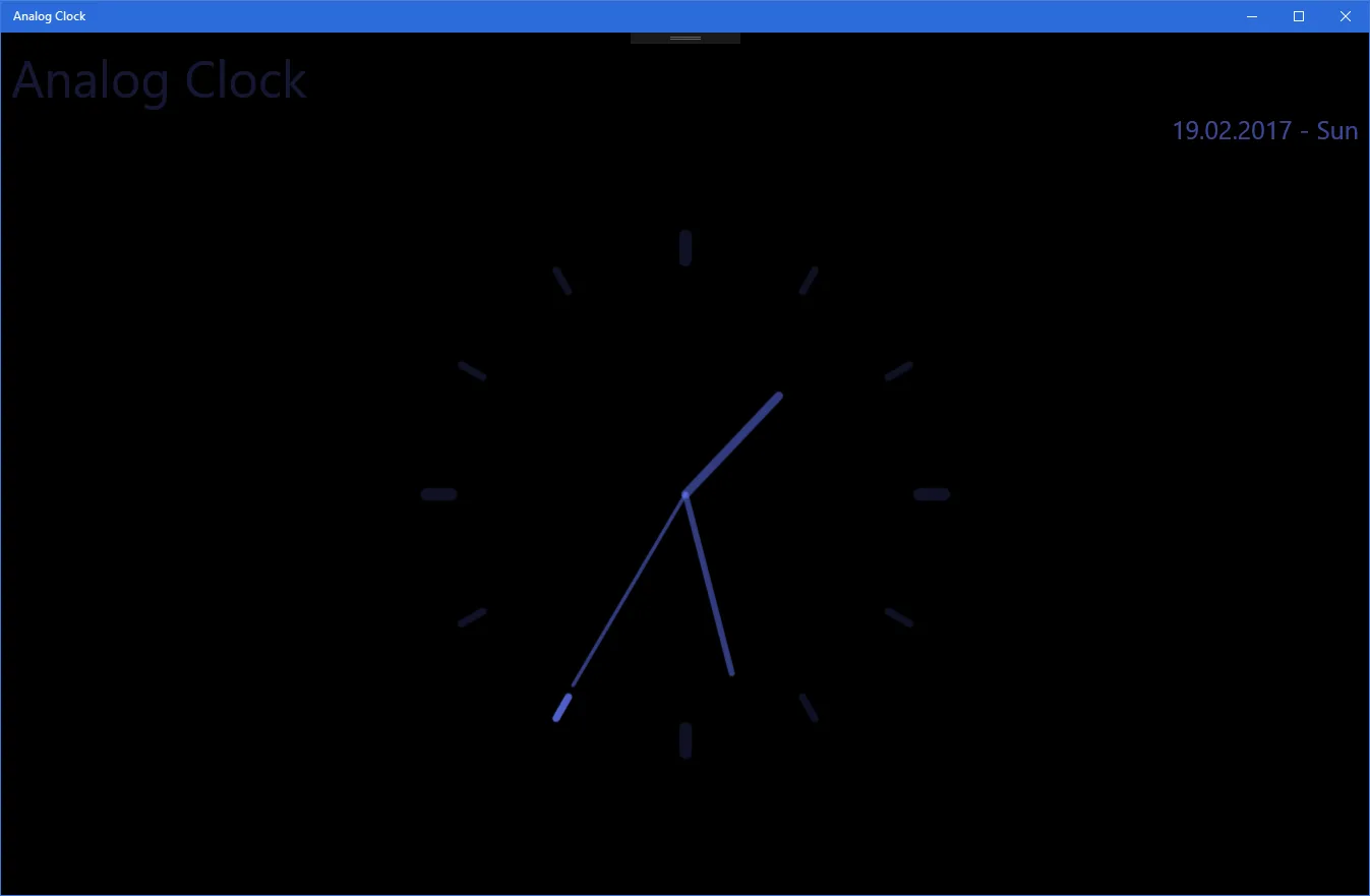 Analog Clock screenshot 4