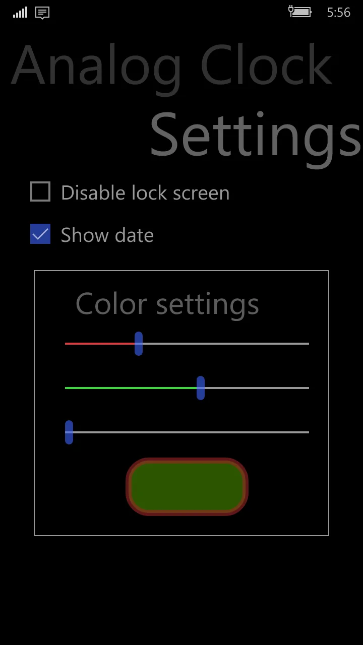 Analog Clock screenshot 5