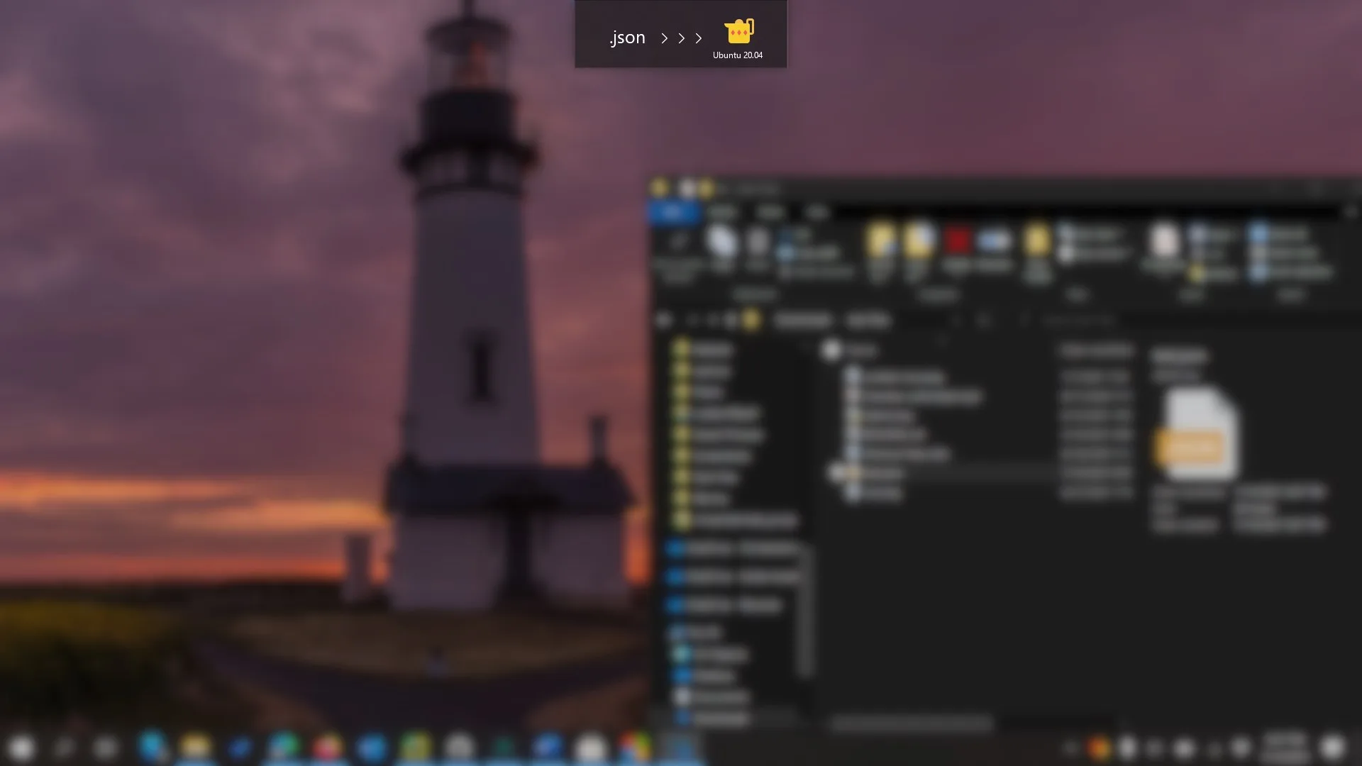 OpenInWSL screenshot 1