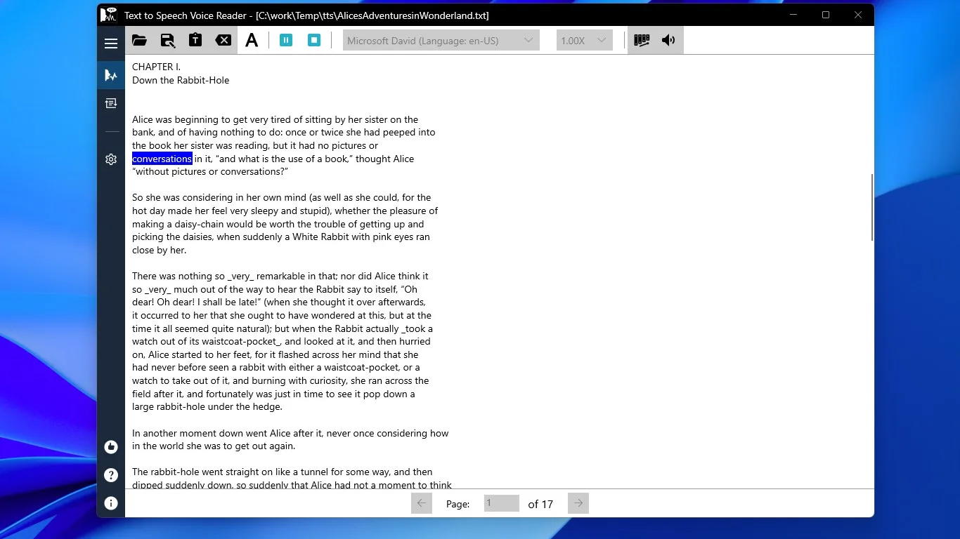 Text to Speech Voice Reader screenshot 1