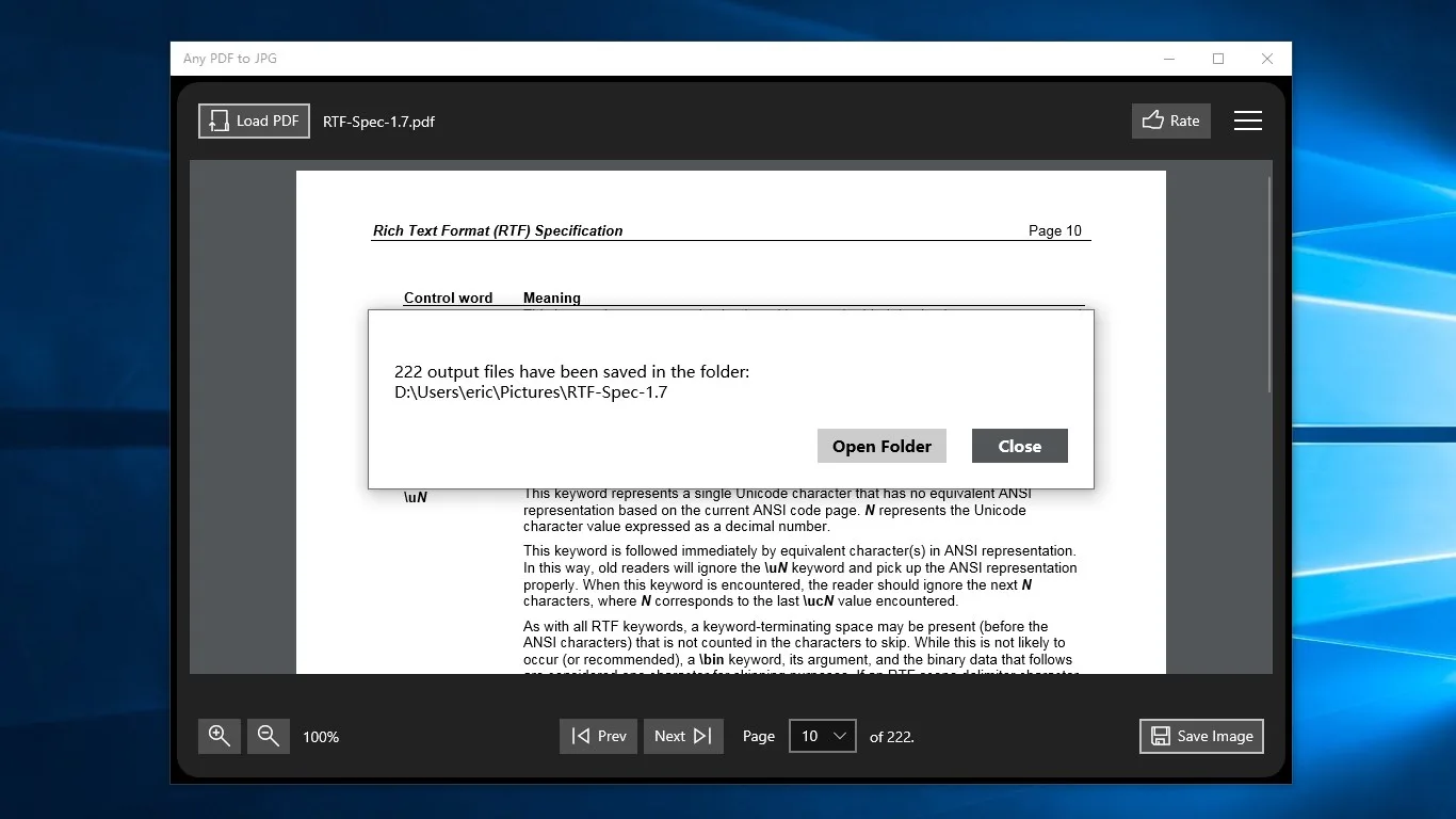Any PDF to JPG screenshot 5
