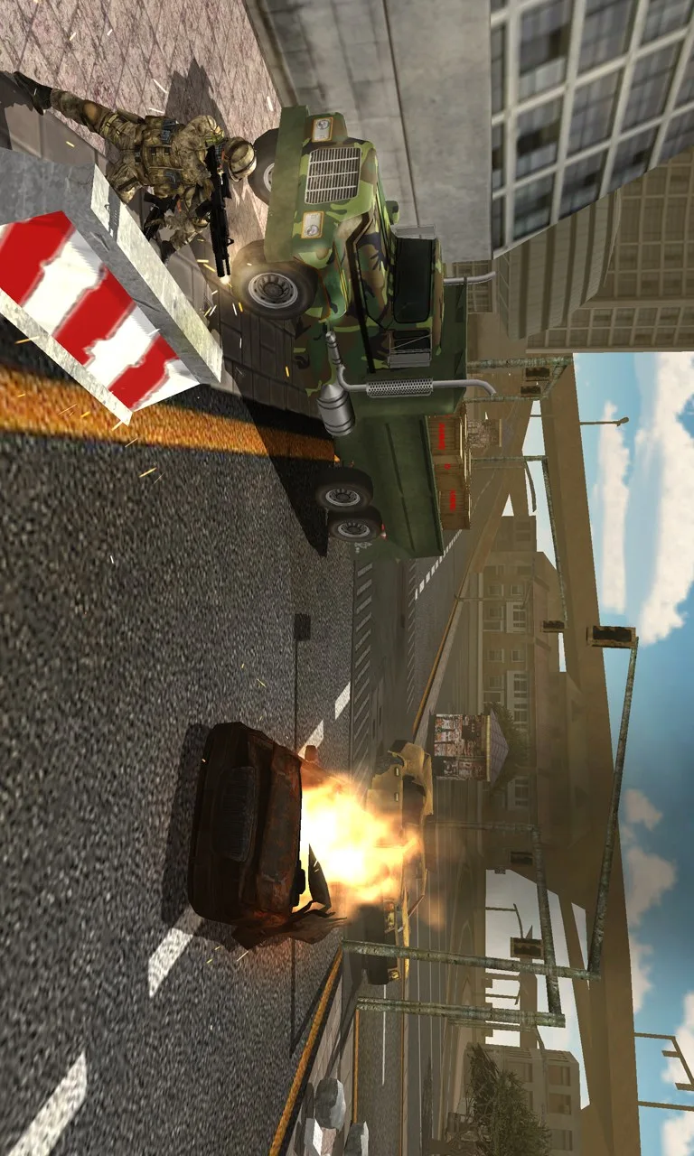 Army Truck Simulator - Military Truck Driving screenshot 1