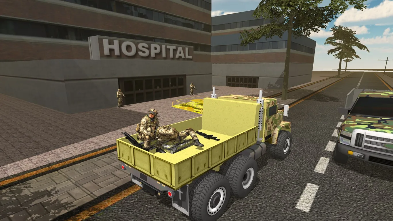 Army Truck Simulator - Military Truck Driving screenshot 3