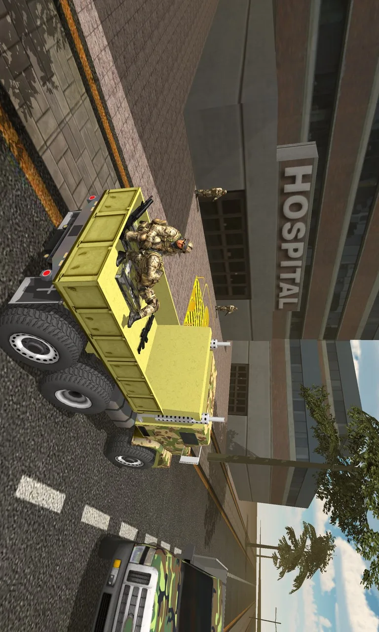 Army Truck Simulator - Military Truck Driving screenshot 4
