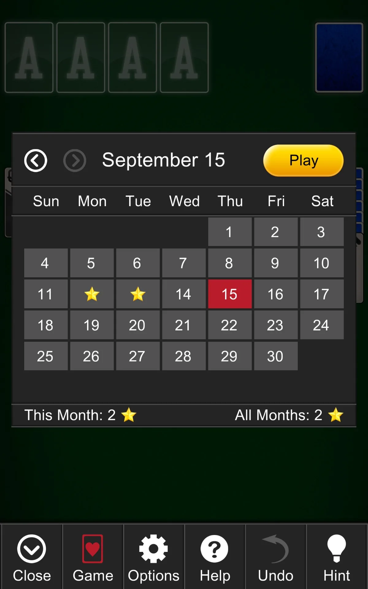 Solitaire Epic+ screenshot 4