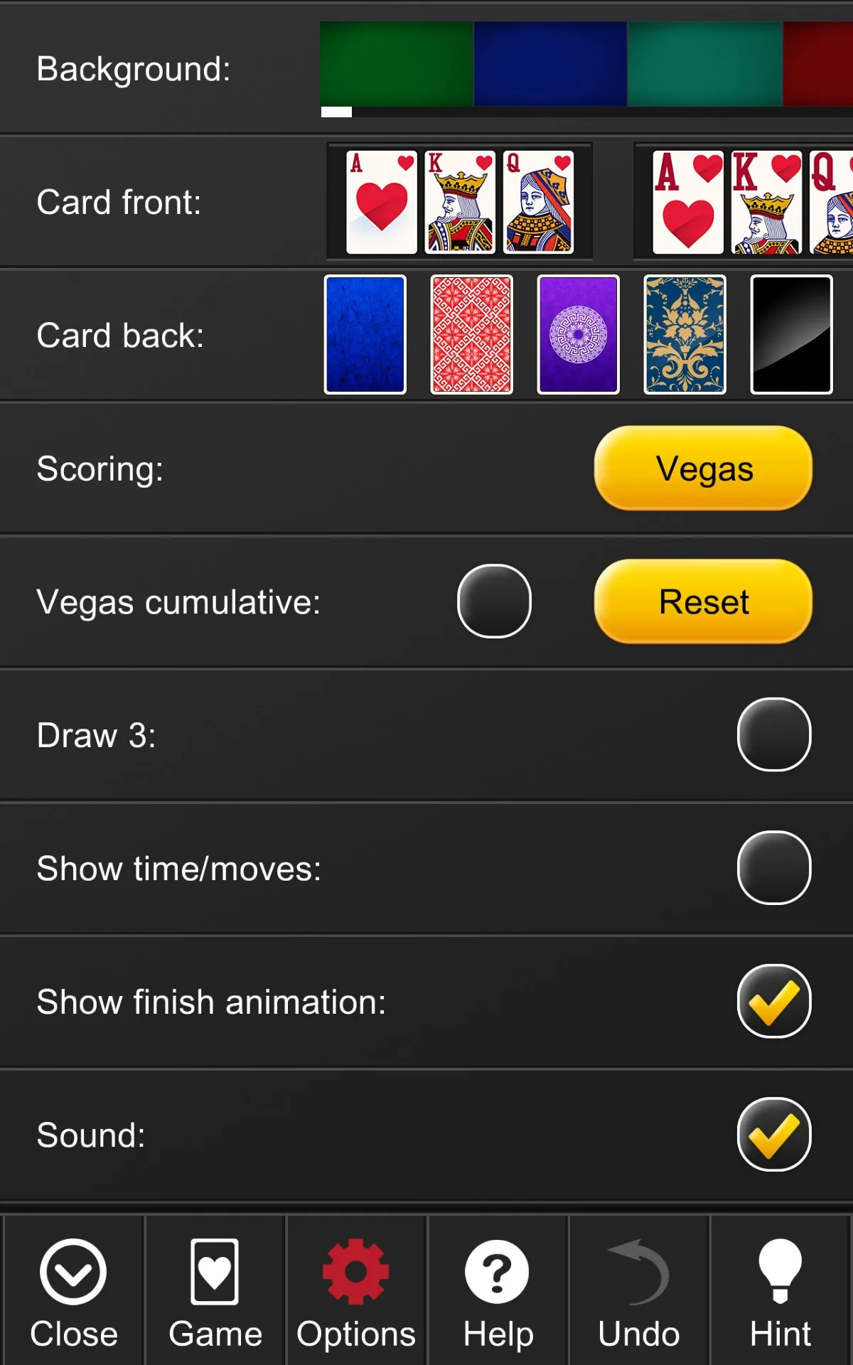Solitaire Epic+ screenshot 5