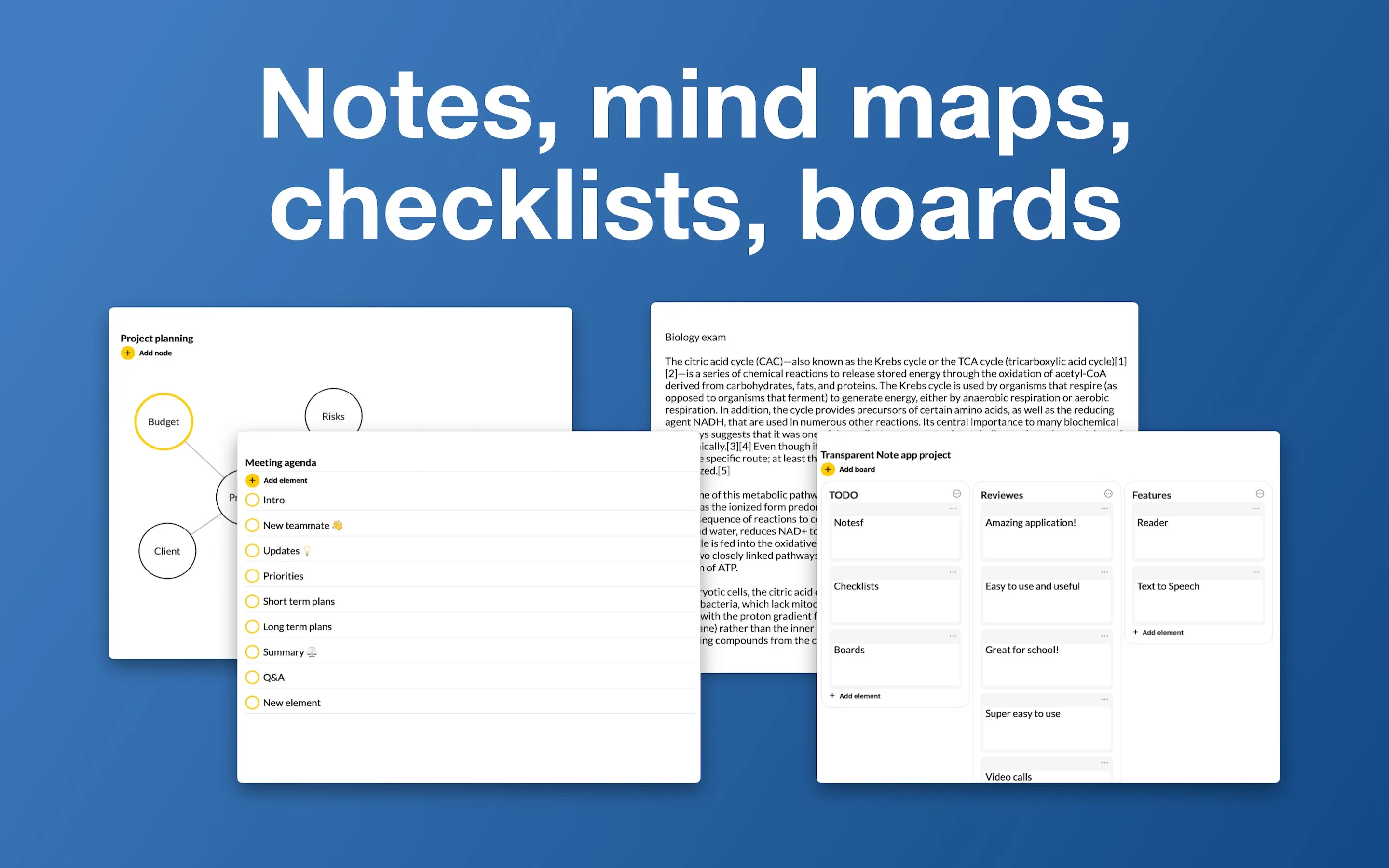Transparent Notes screenshot 3