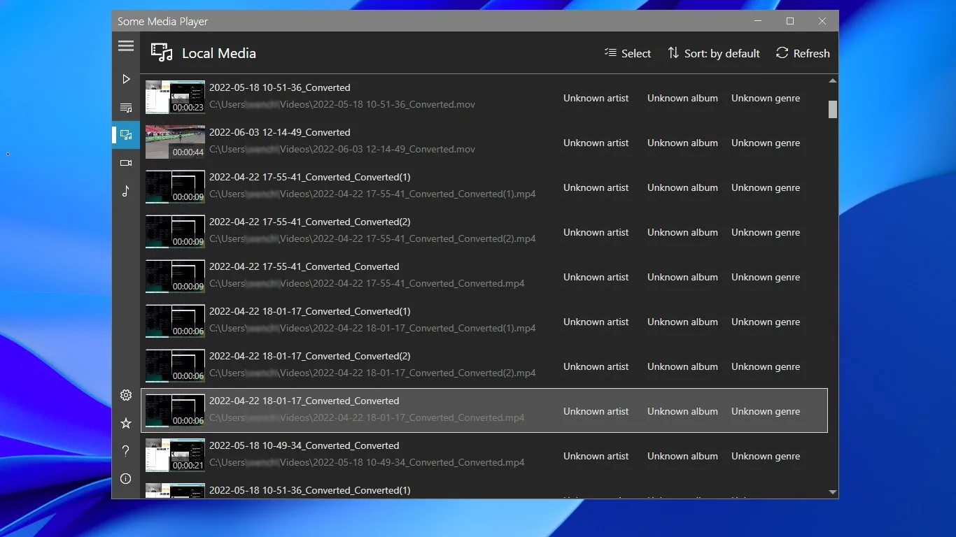 Some Media Player screenshot 3