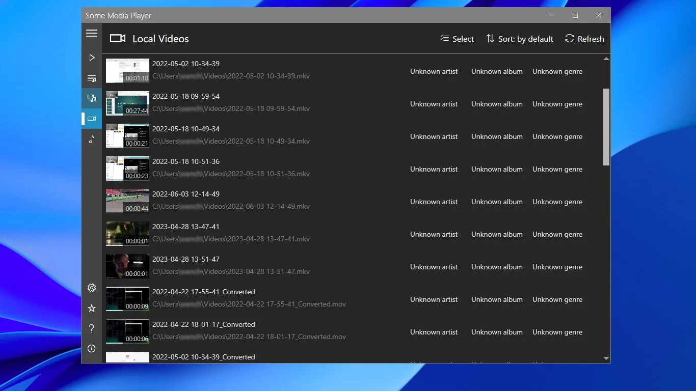 Some Media Player screenshot 4