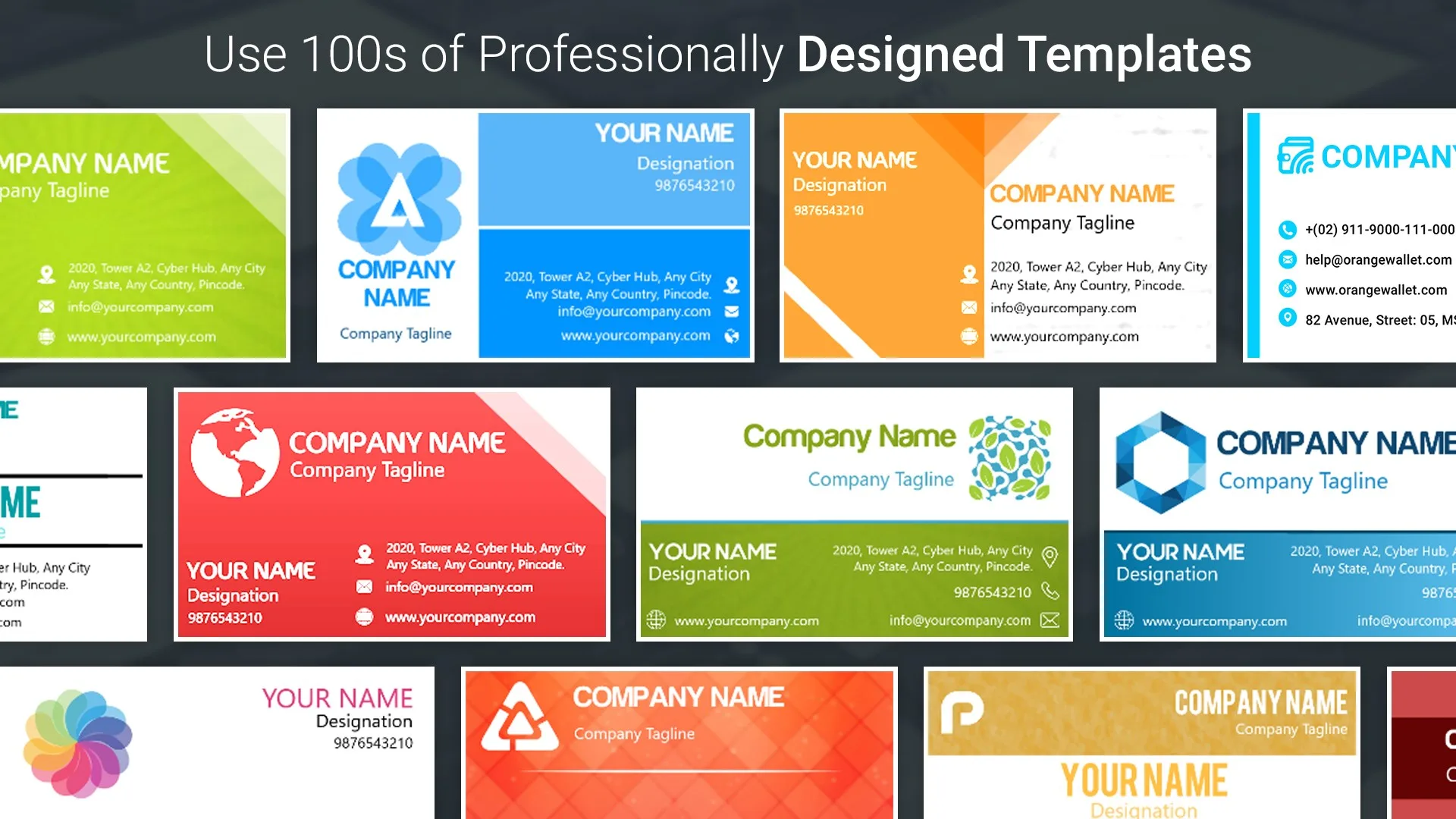 Business Card Maker And Designer screenshot 1