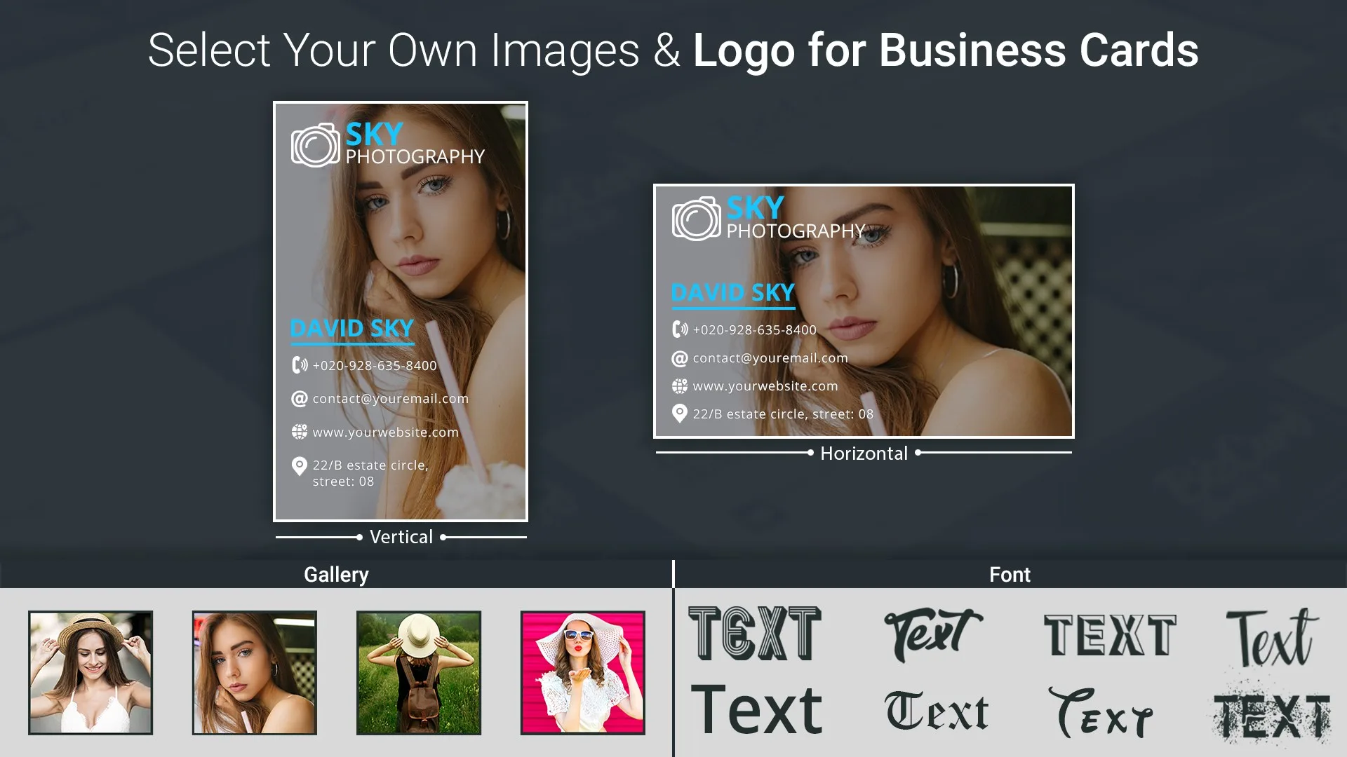 Business Card Maker And Designer screenshot 2