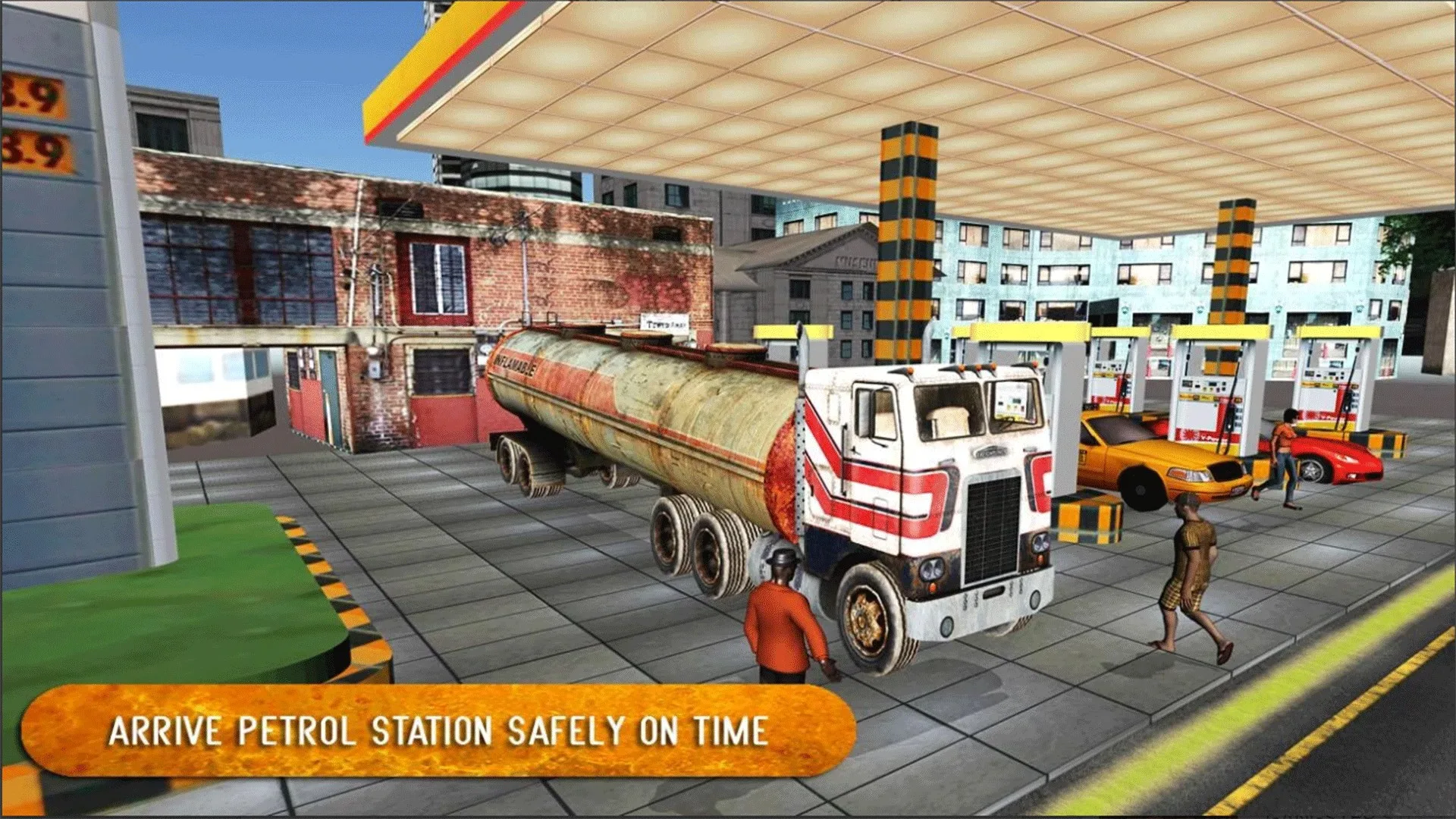 Euro Oil Tanker Transporter Truck Simulator 3D 2020 screenshot 4