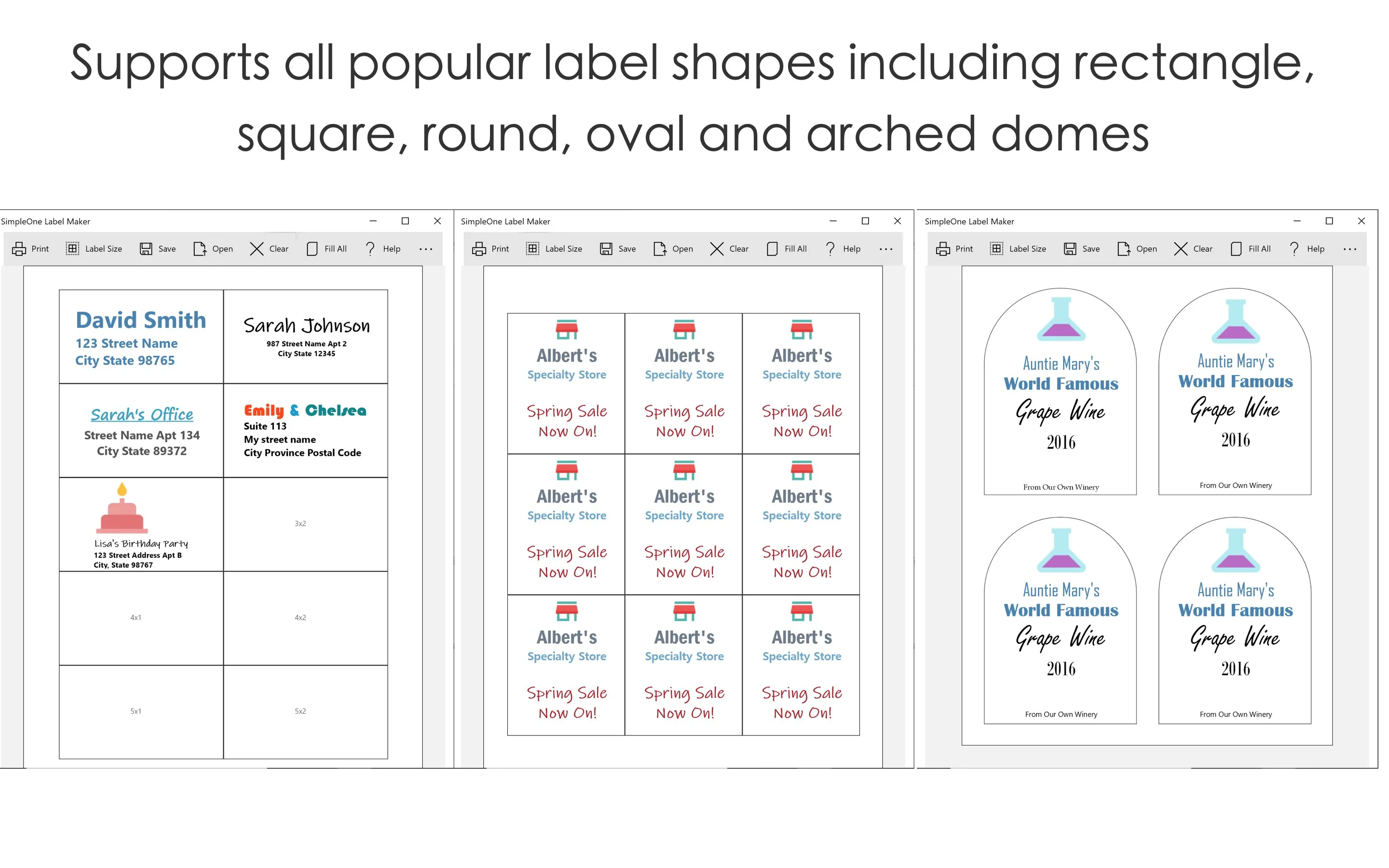 SimpleOne Label Maker screenshot 4