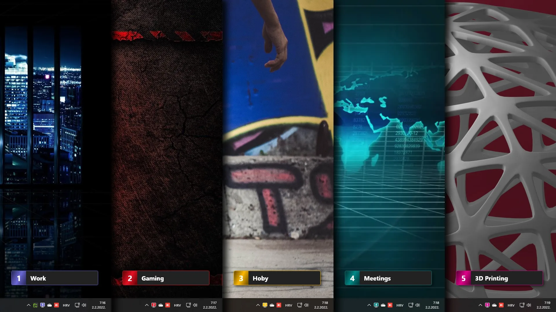 Virtual Desktop Indicator screenshot 1