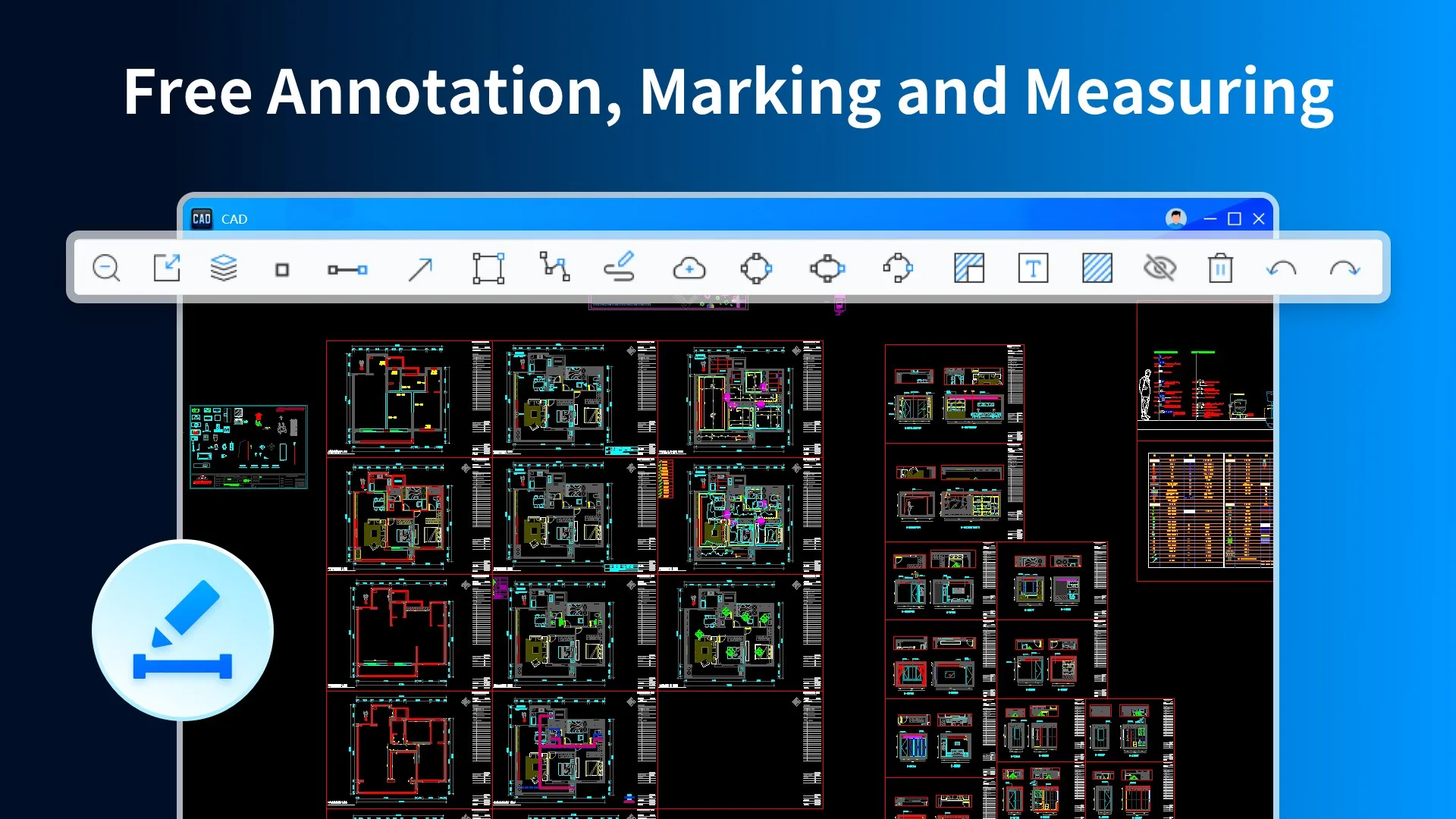 CAD - DWG DXF & DWF Viewer screenshot 4
