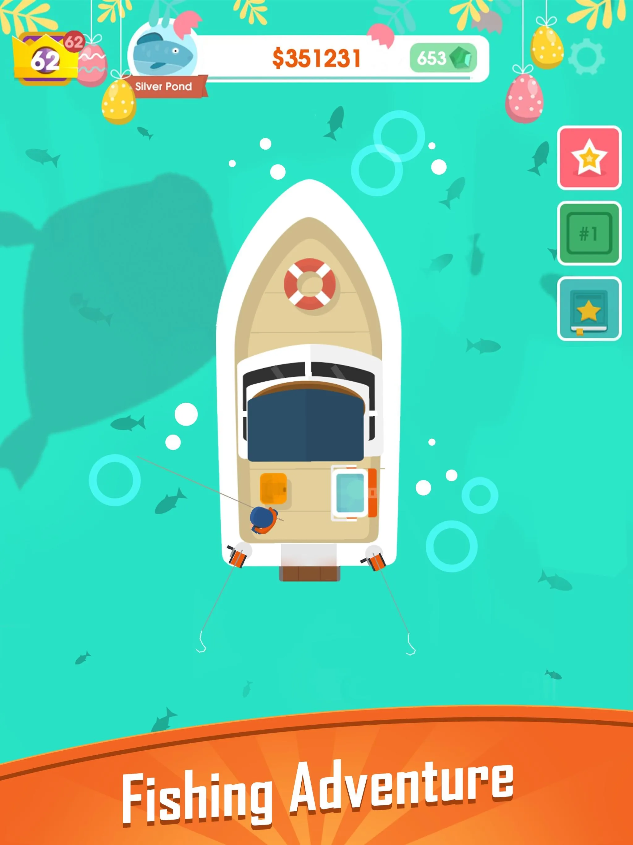 Hooked Inc - Fishing Idle screenshot 1