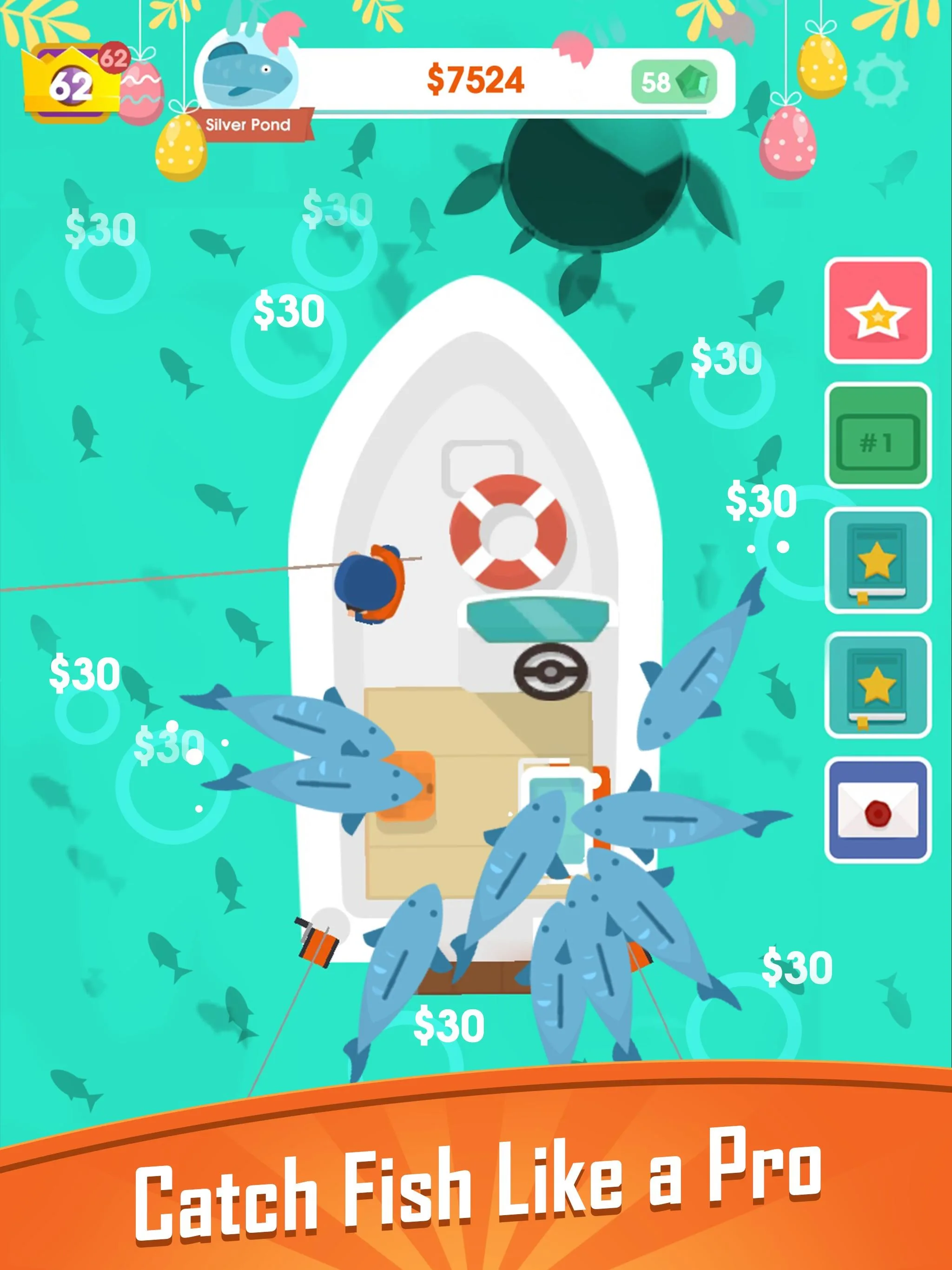 Hooked Inc - Fishing Idle screenshot 2