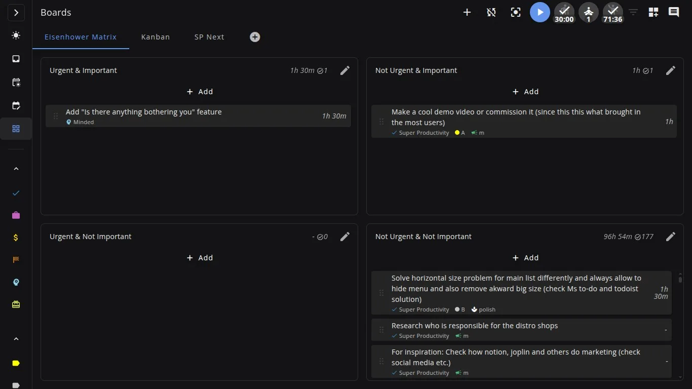 Super Productivity screenshot 4